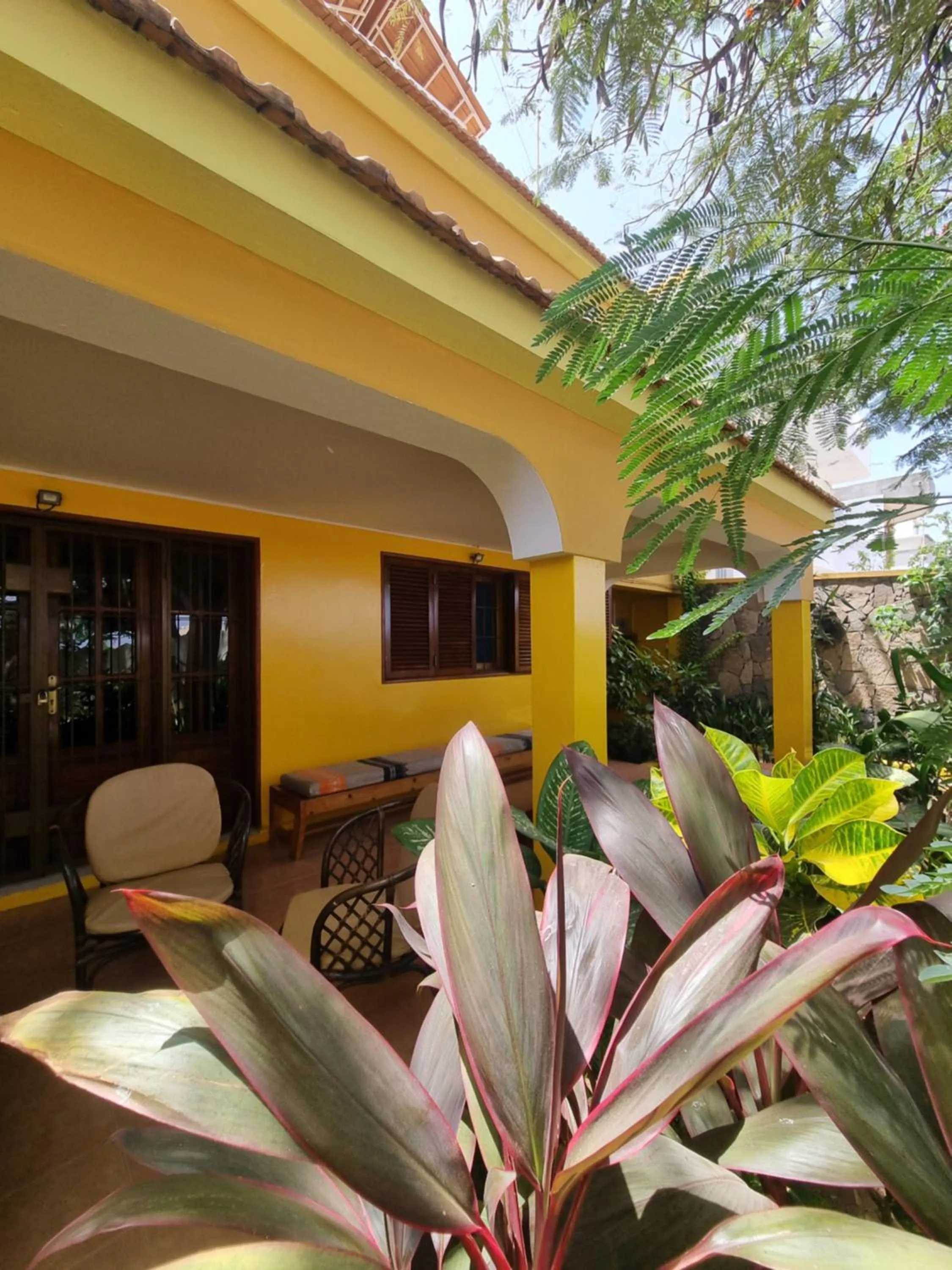 Garden in O Jardim do Vinho, AC