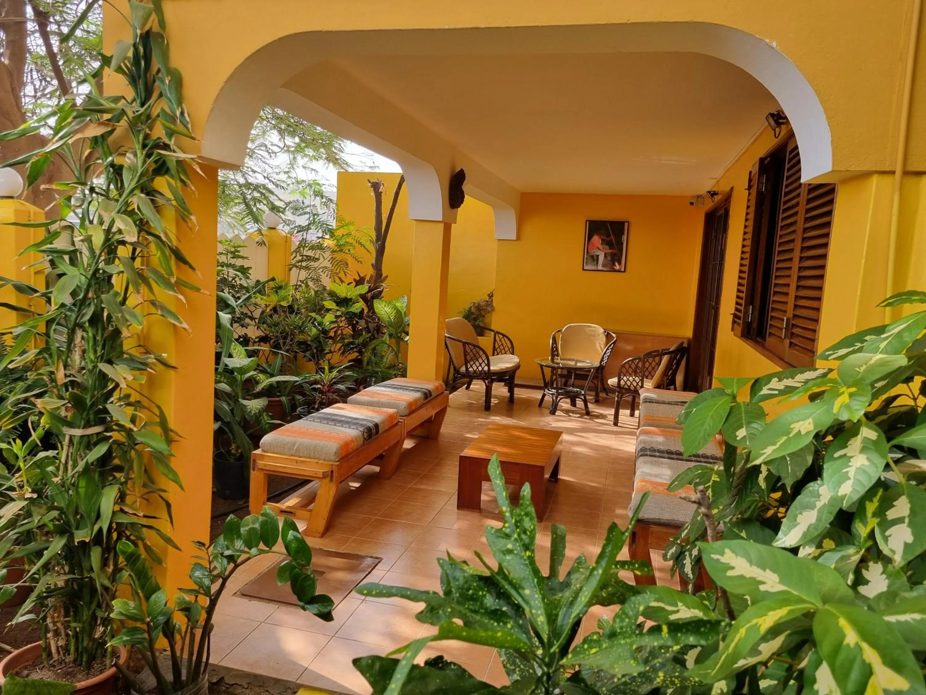 Garden in O Jardim do Vinho, AC