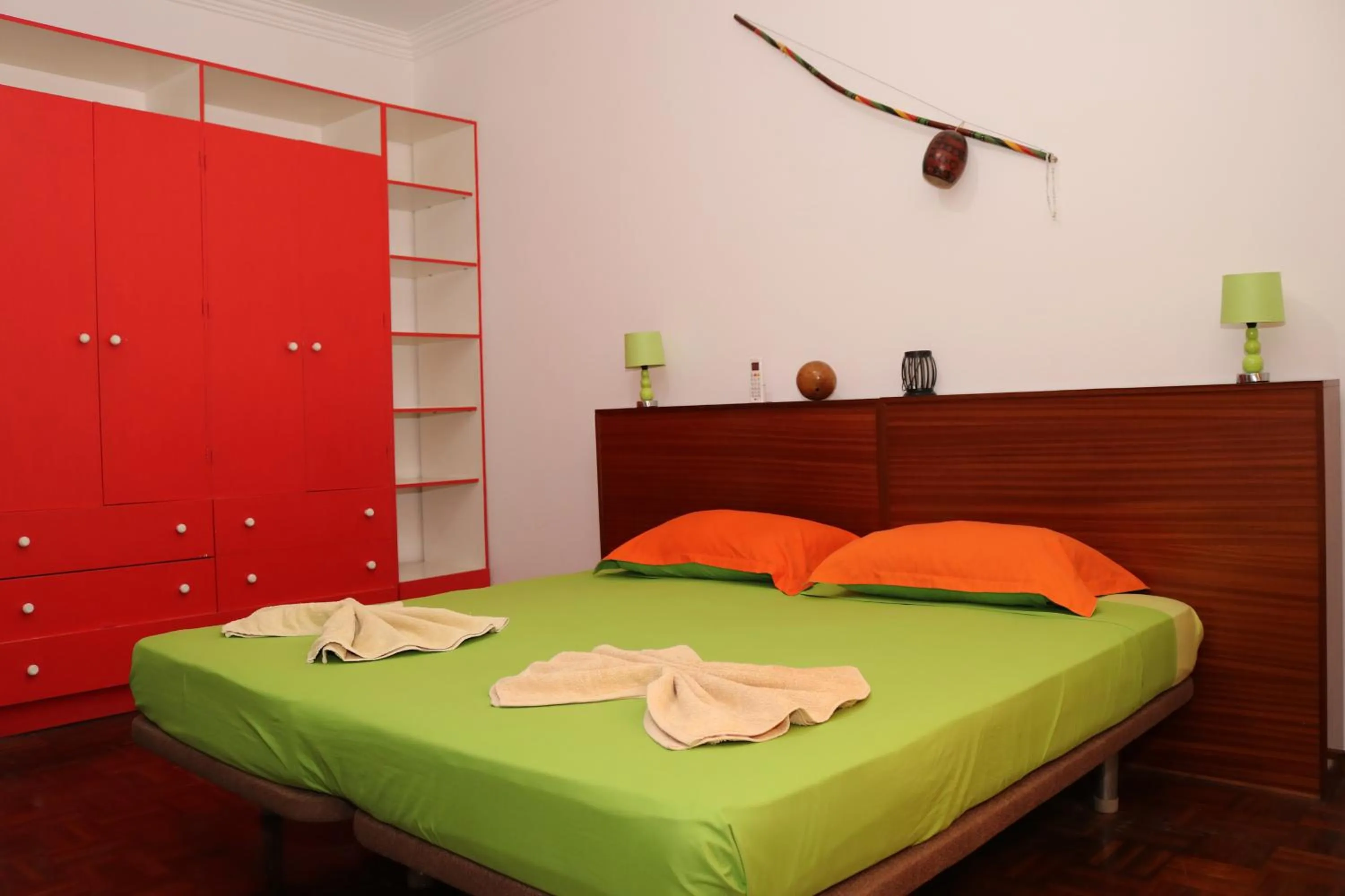 Bed in O Jardim do Vinho, AC