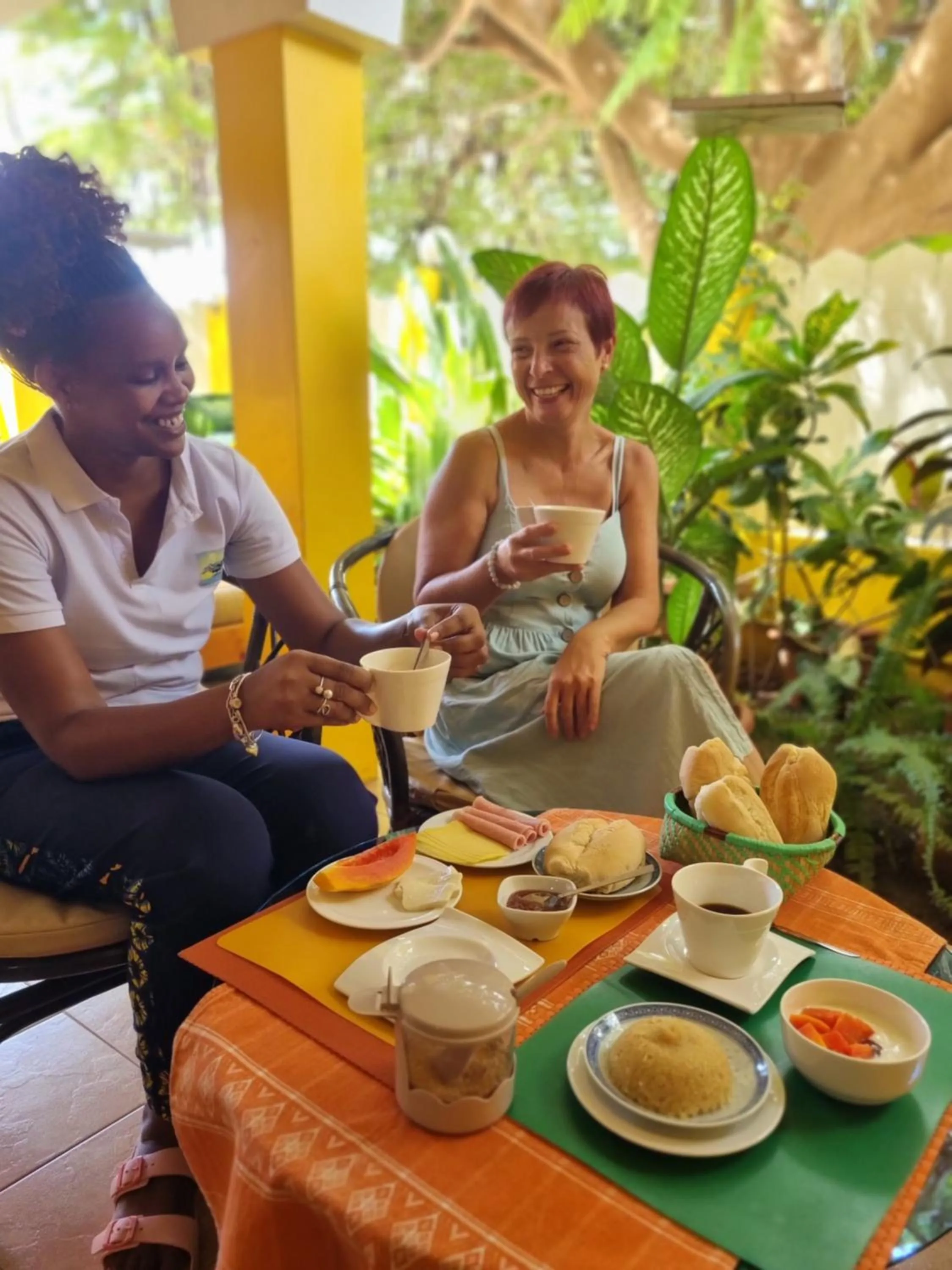 Breakfast in O Jardim do Vinho, AC