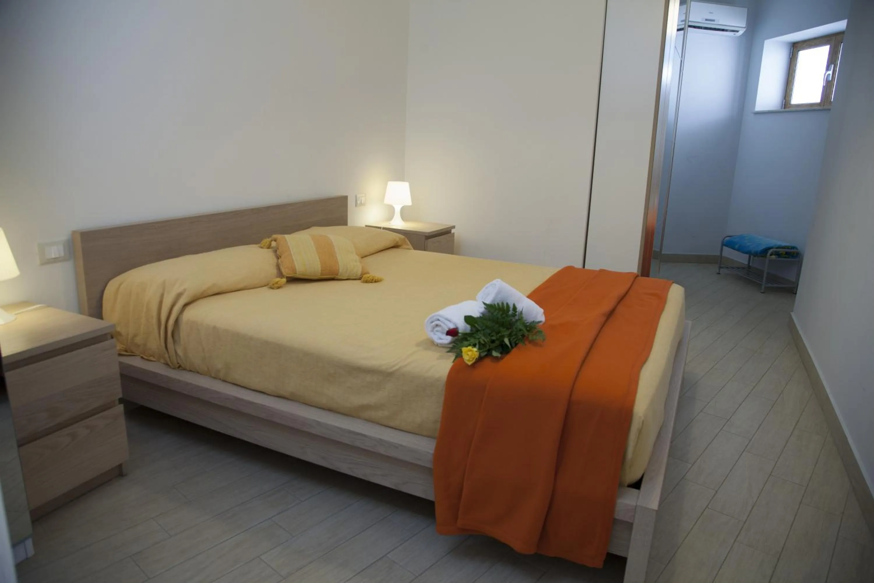 Bedroom, Bed in Case Vacanze Baia