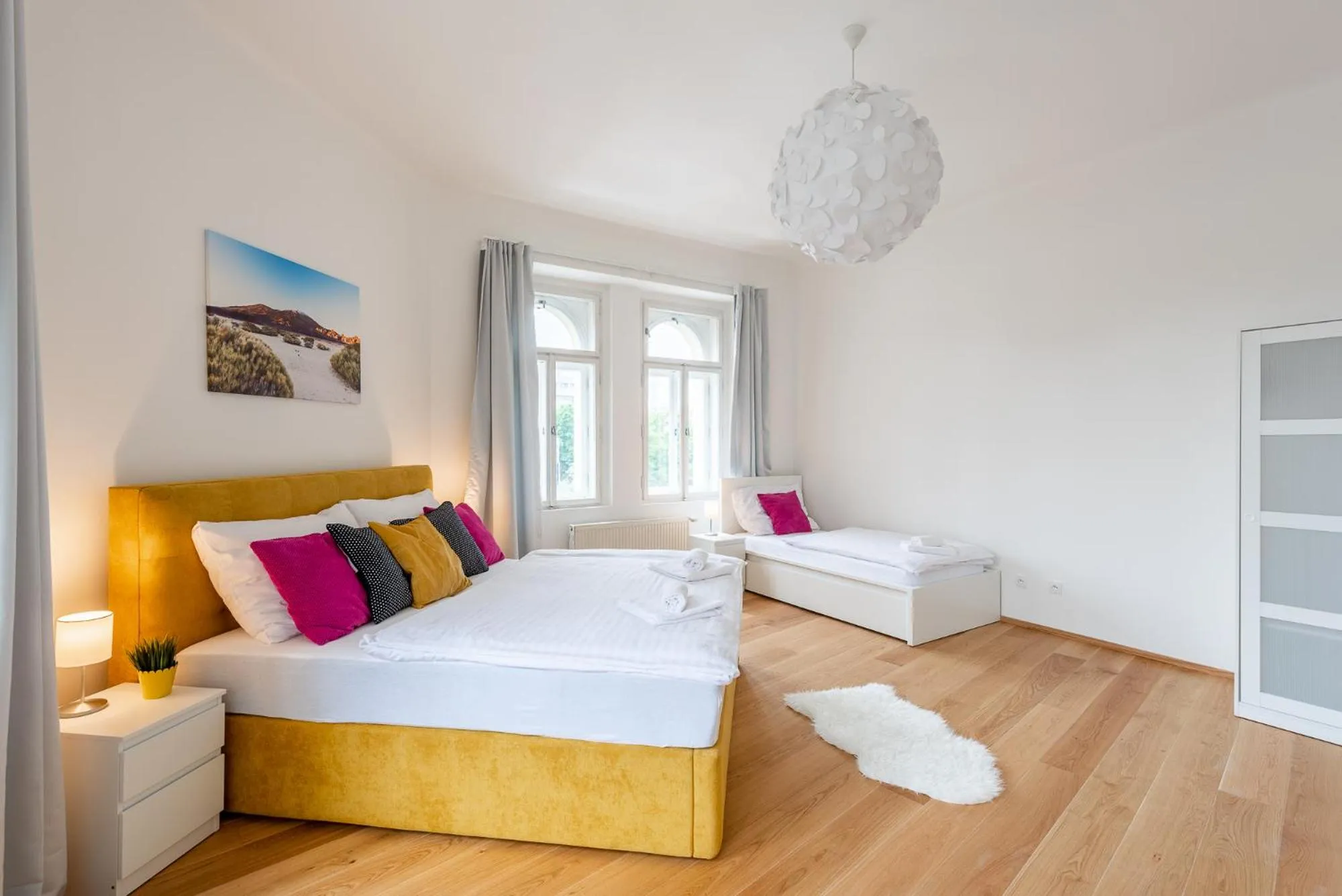 Bed in Tesnov Residence Apartments