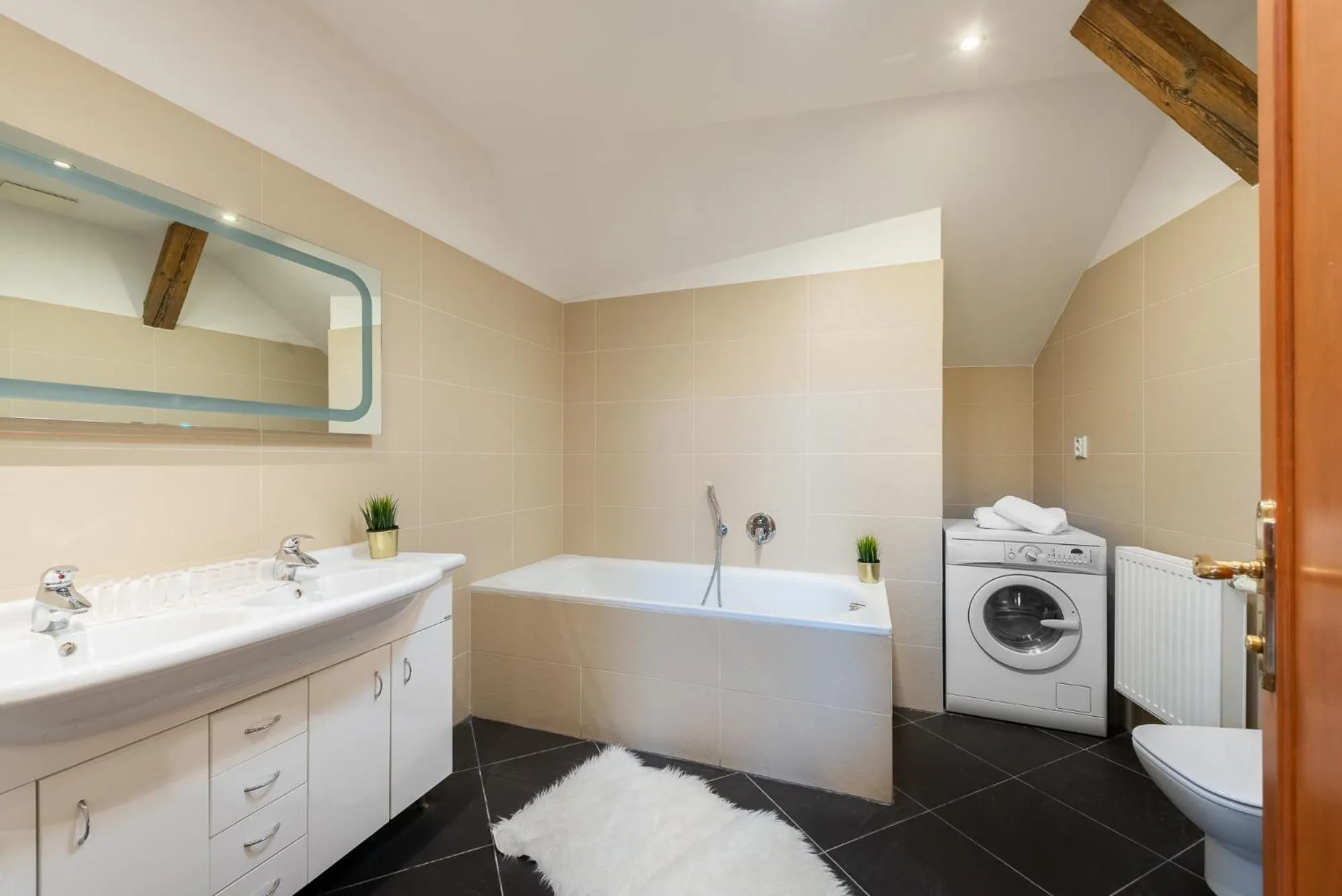 Bathroom in Tesnov Residence Apartments