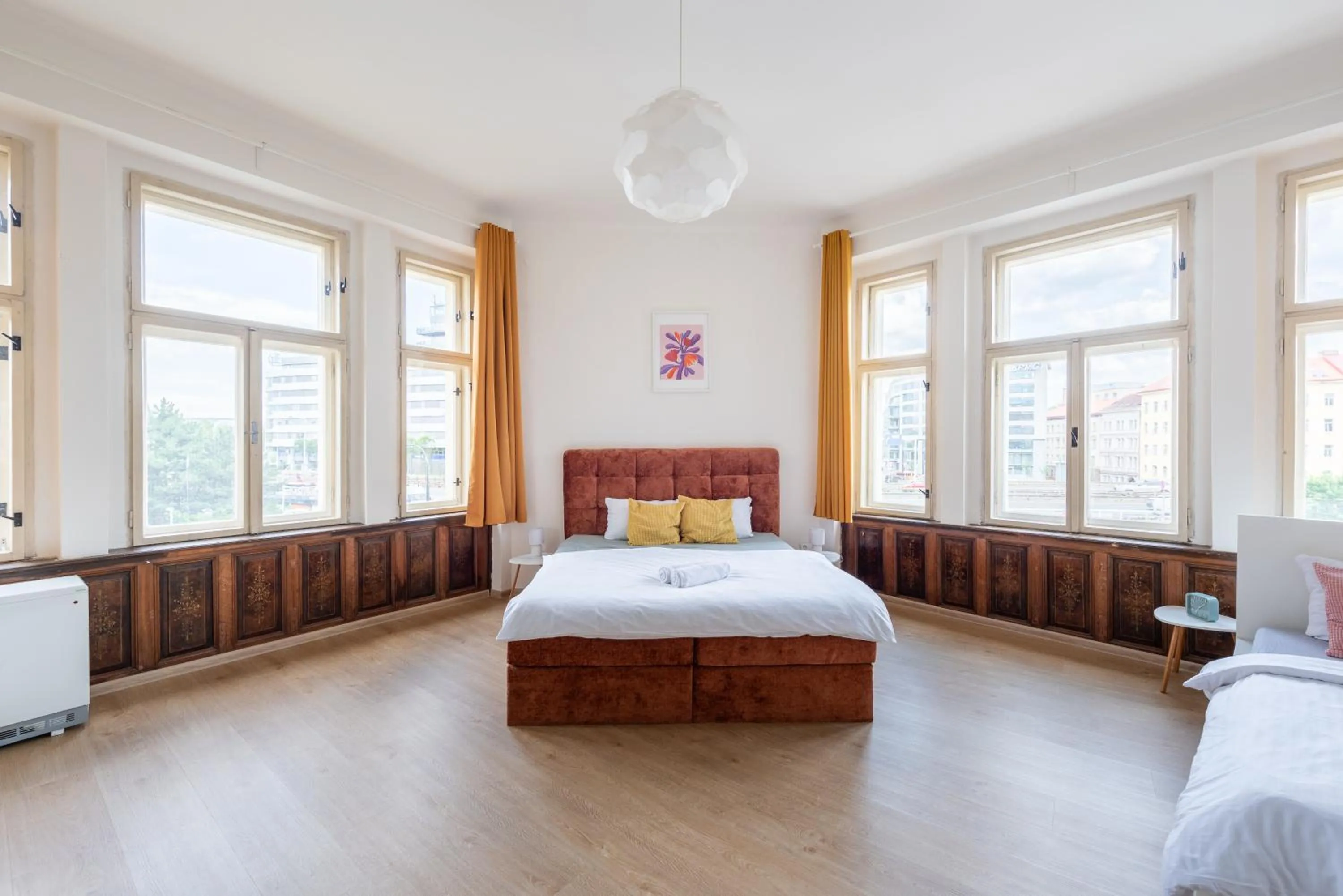 Bedroom, Bed in Tesnov Residence Apartments