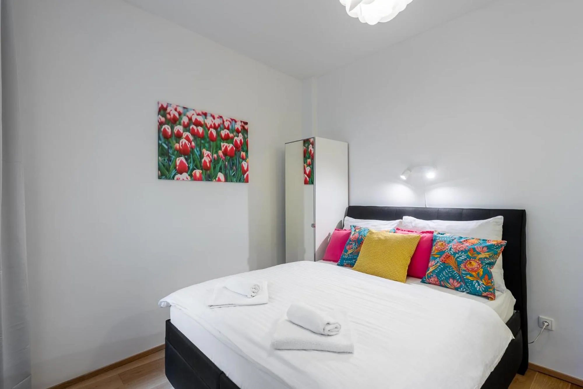 Bed in Tesnov Residence Apartments