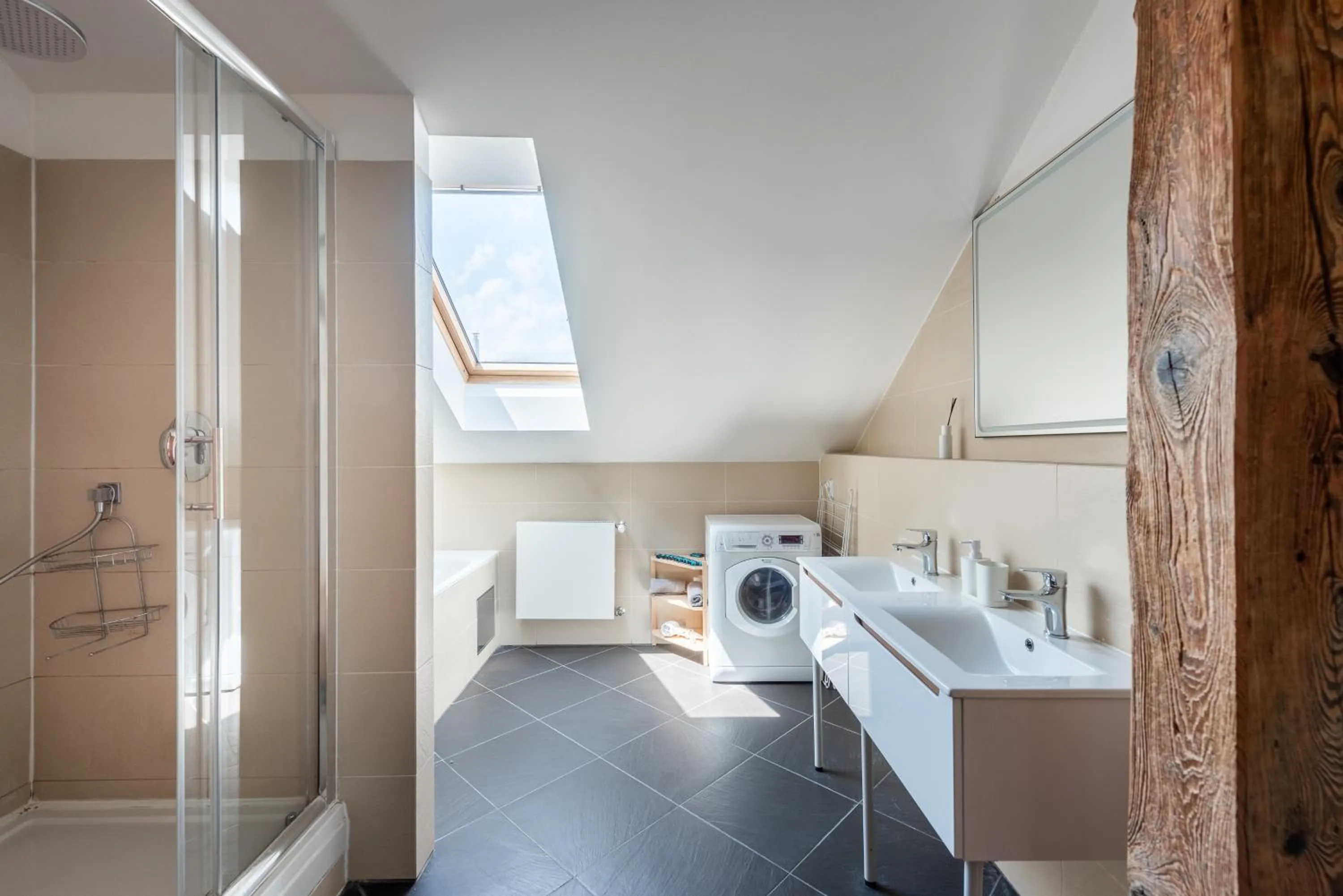 Bathroom in Tesnov Residence Apartments