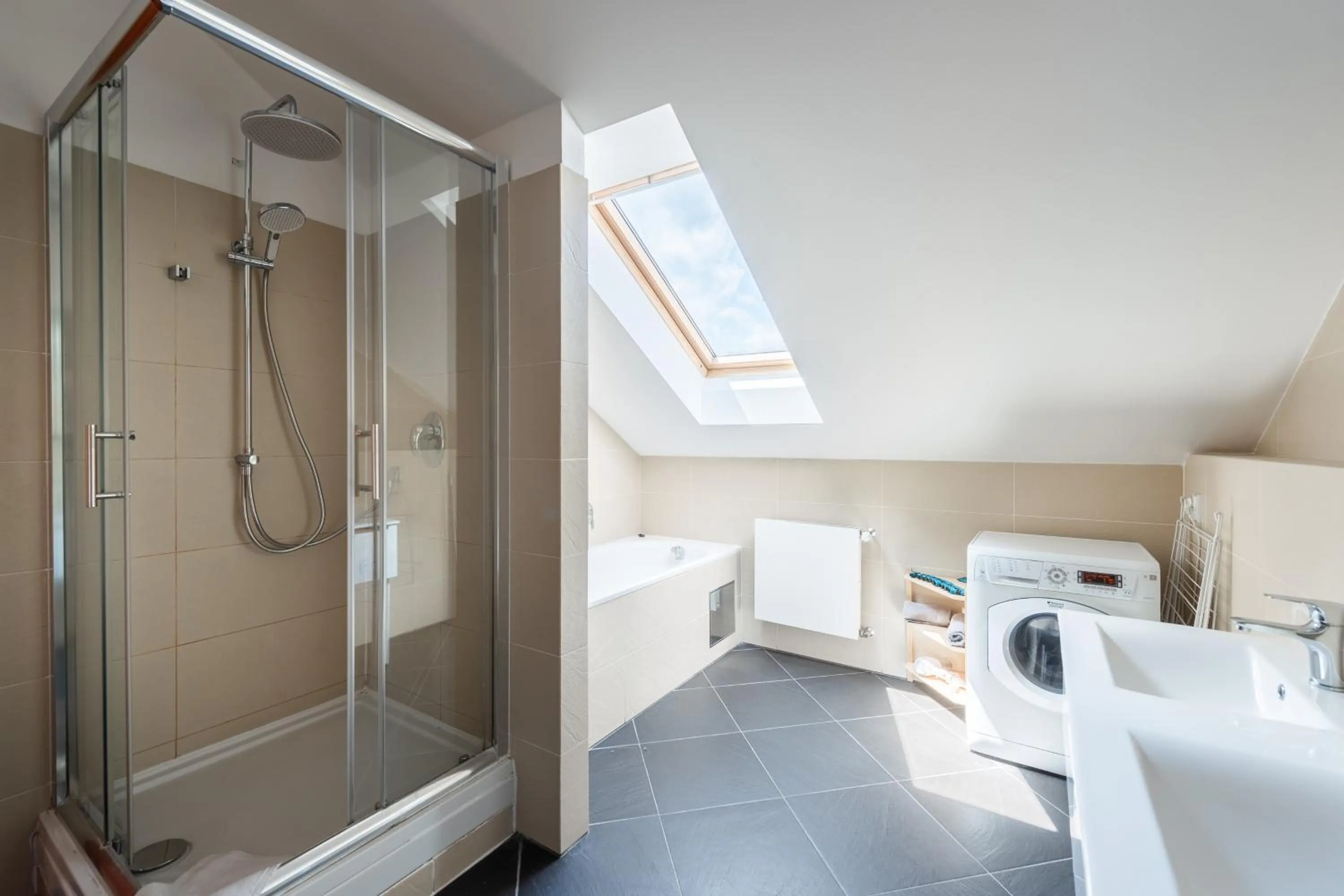 Shower in Tesnov Residence Apartments