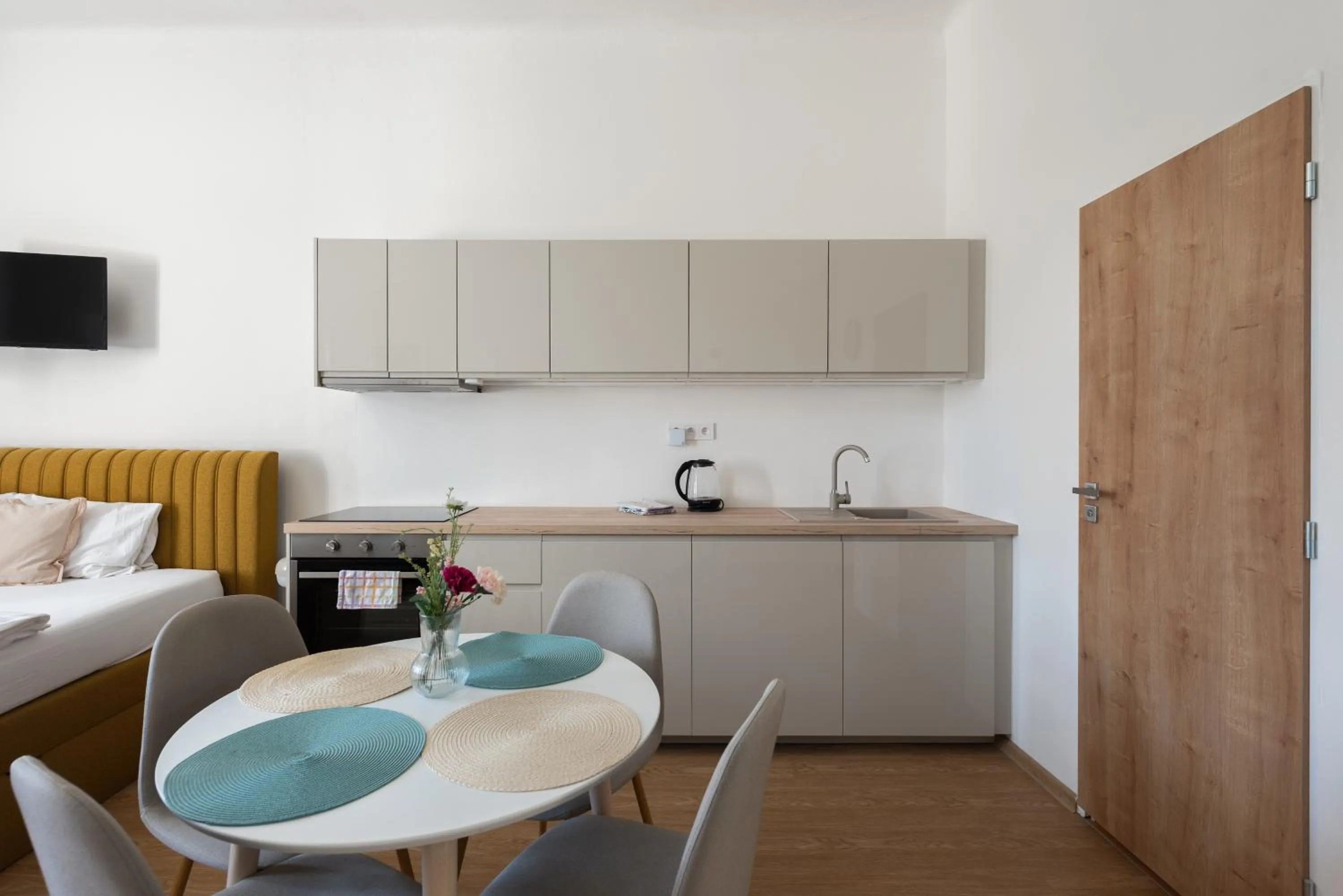 TV and multimedia in Tesnov Residence Apartments