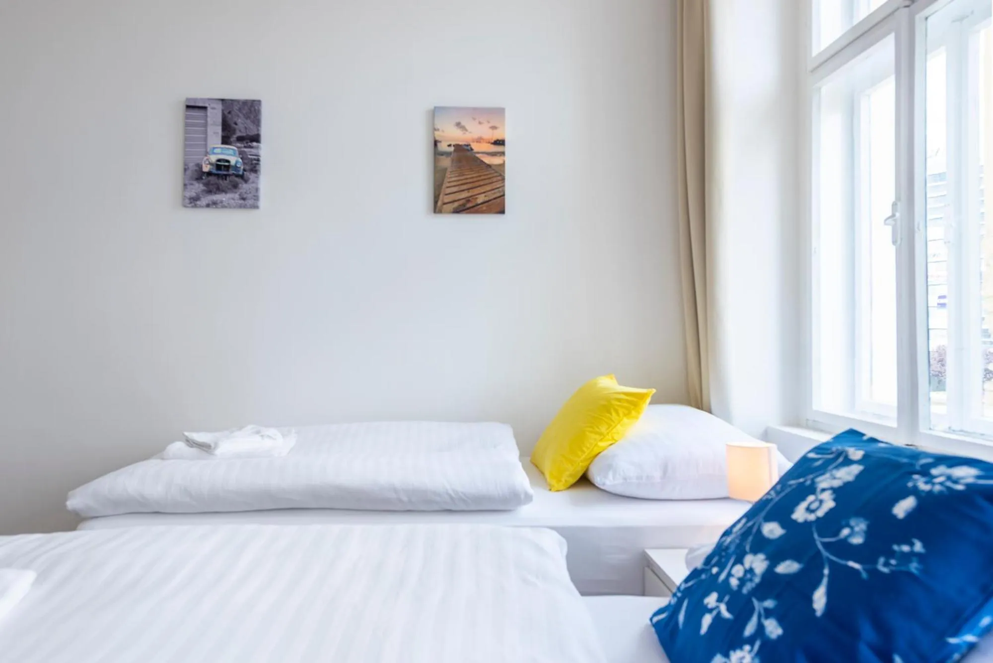 Bed in Tesnov Residence Apartments