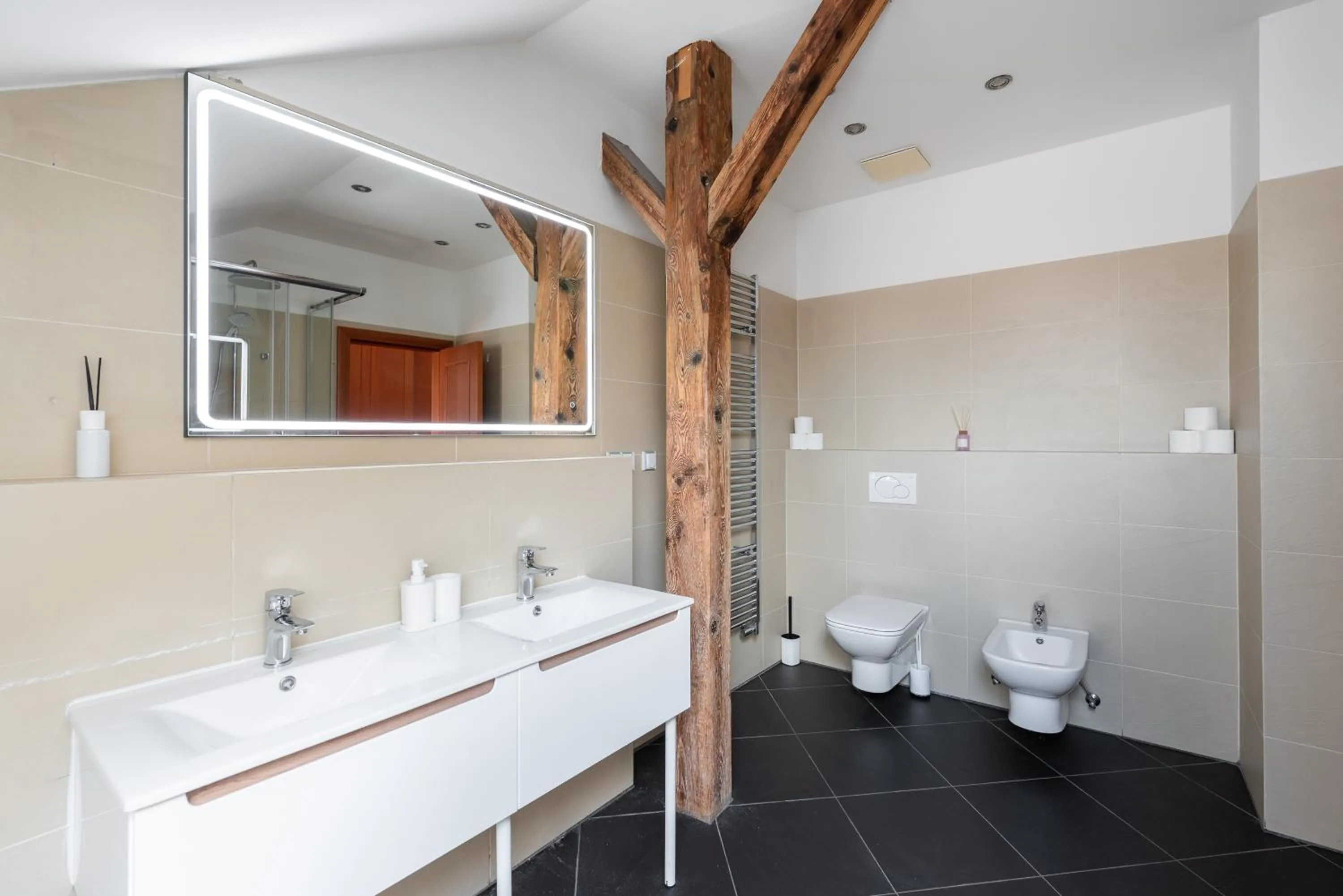 Toilet in Tesnov Residence Apartments