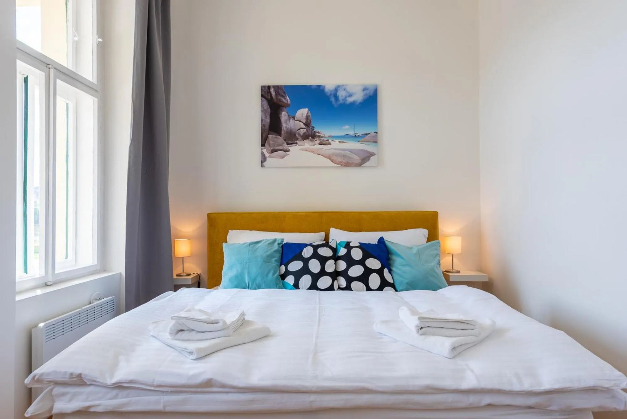 Bed in Tesnov Residence Apartments