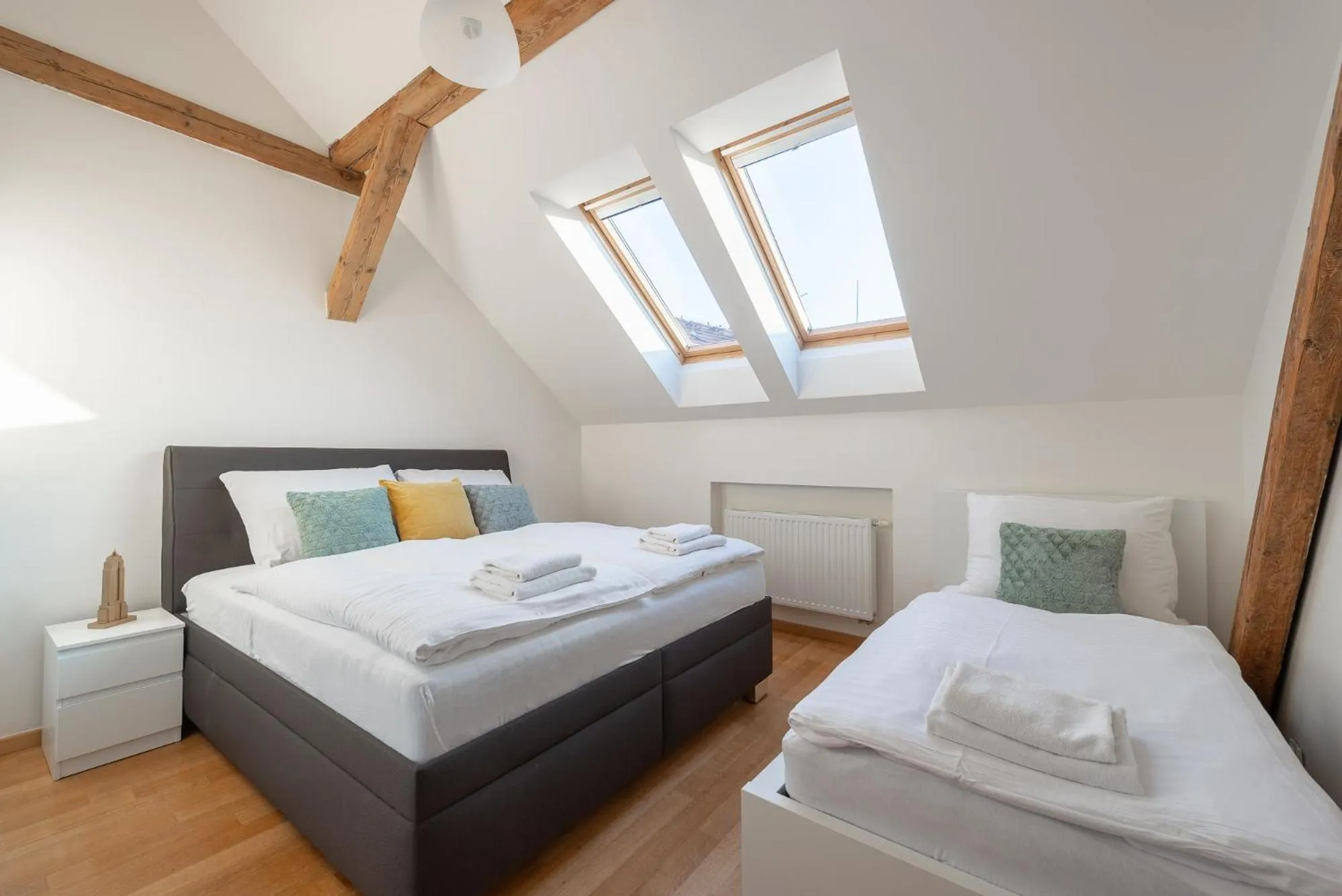 Bed in Tesnov Residence Apartments