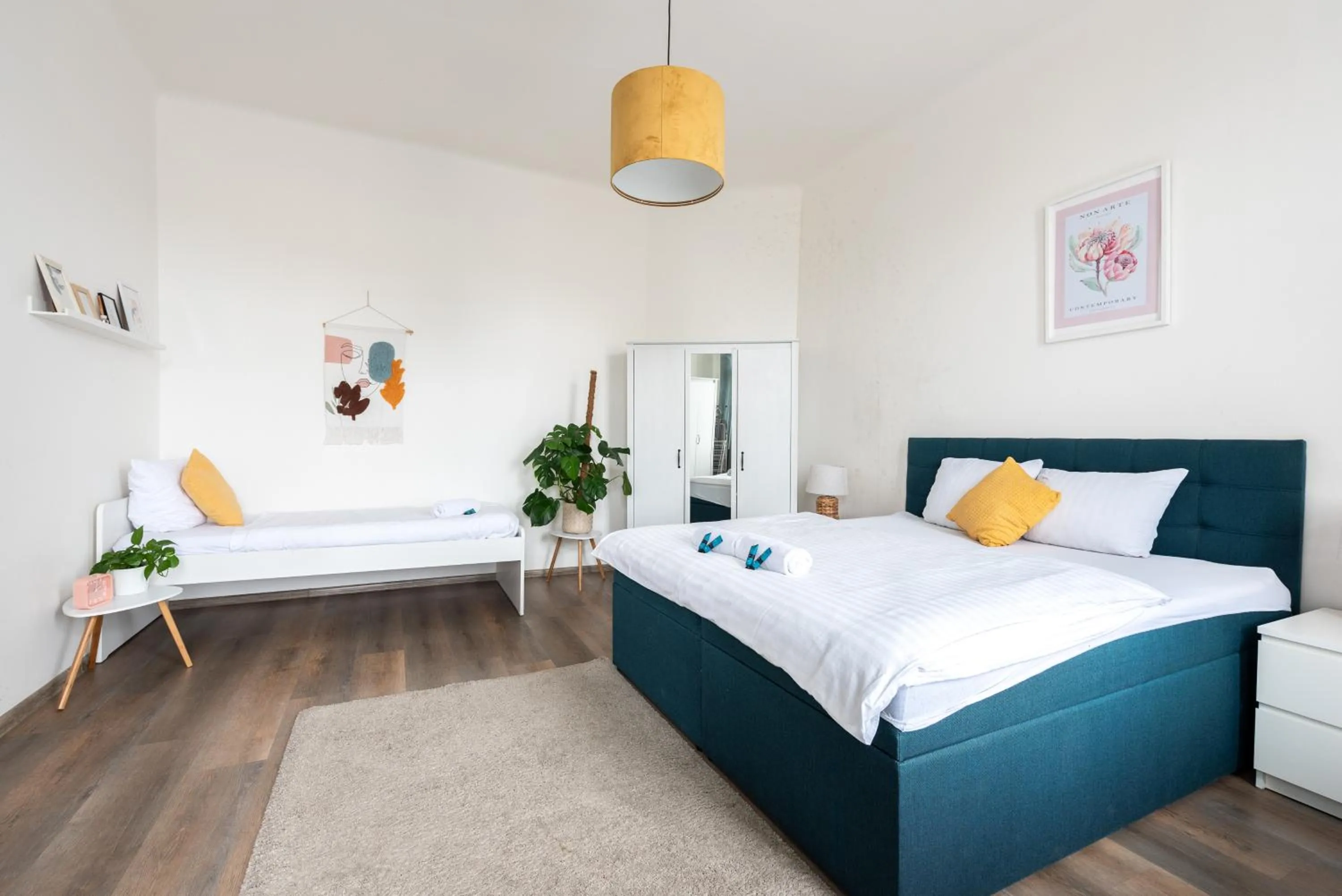 Bed in Tesnov Residence Apartments