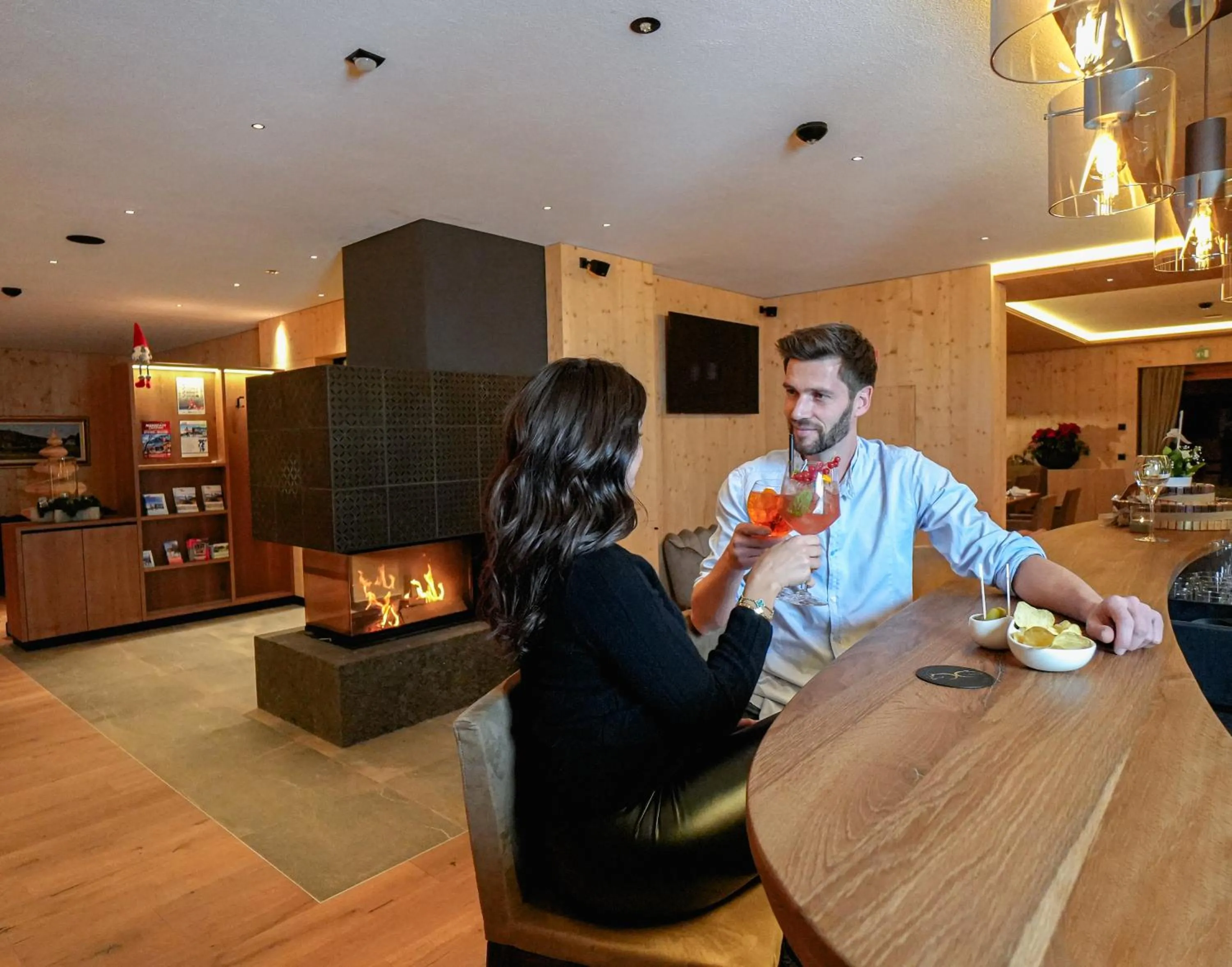 Lounge or bar in Hotel Pozzamanigoni