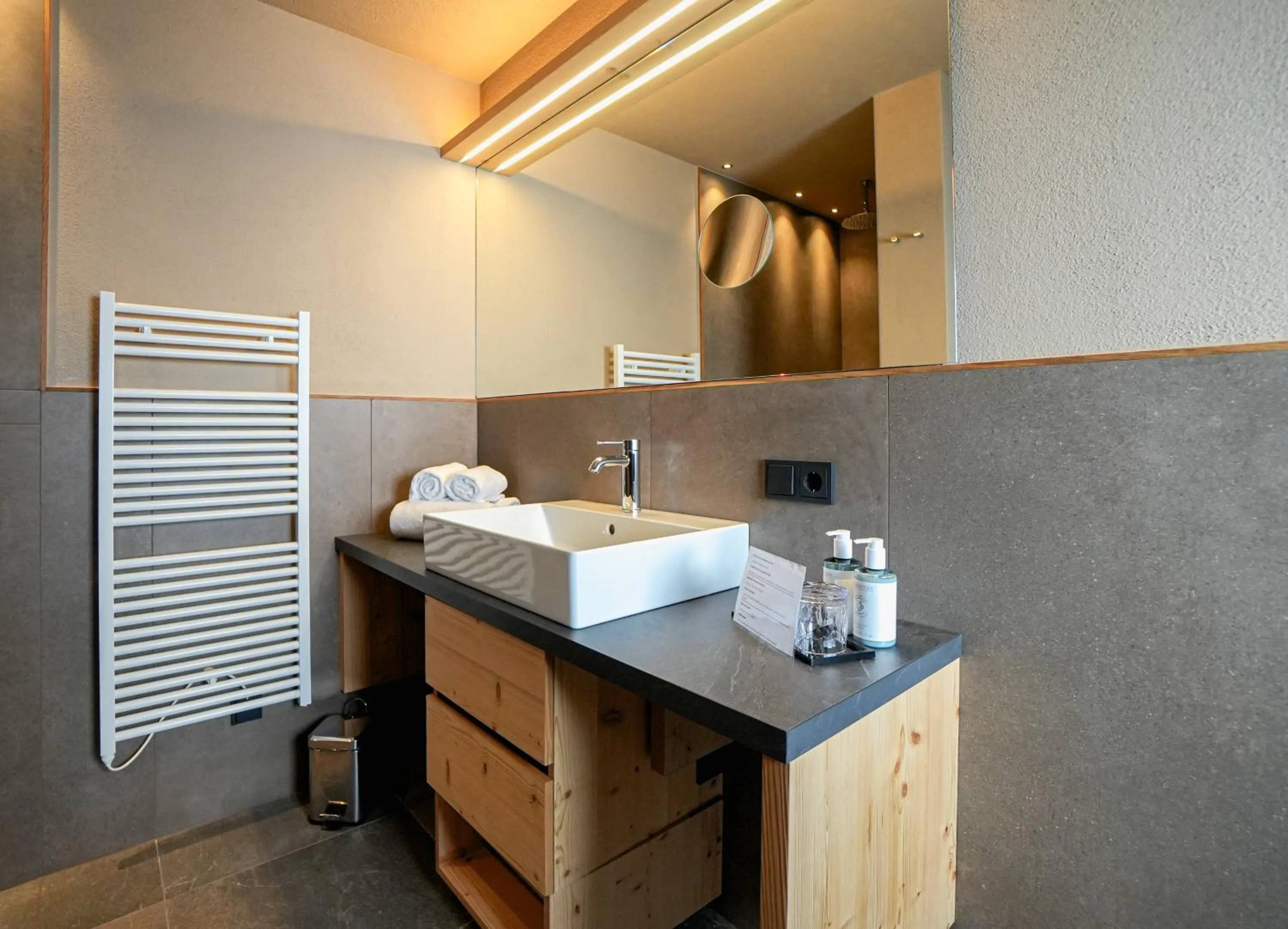 Bathroom in Hotel Pozzamanigoni