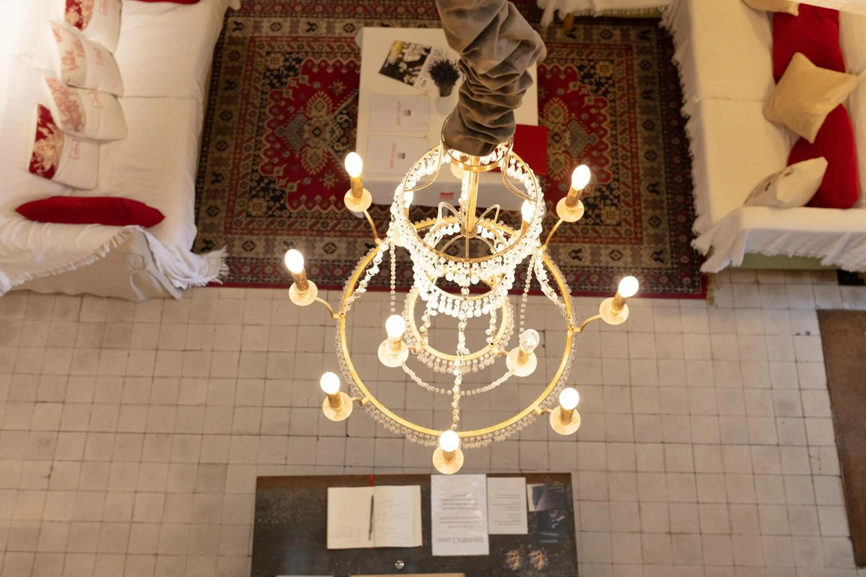 Living room in Hotel De L'Atelier