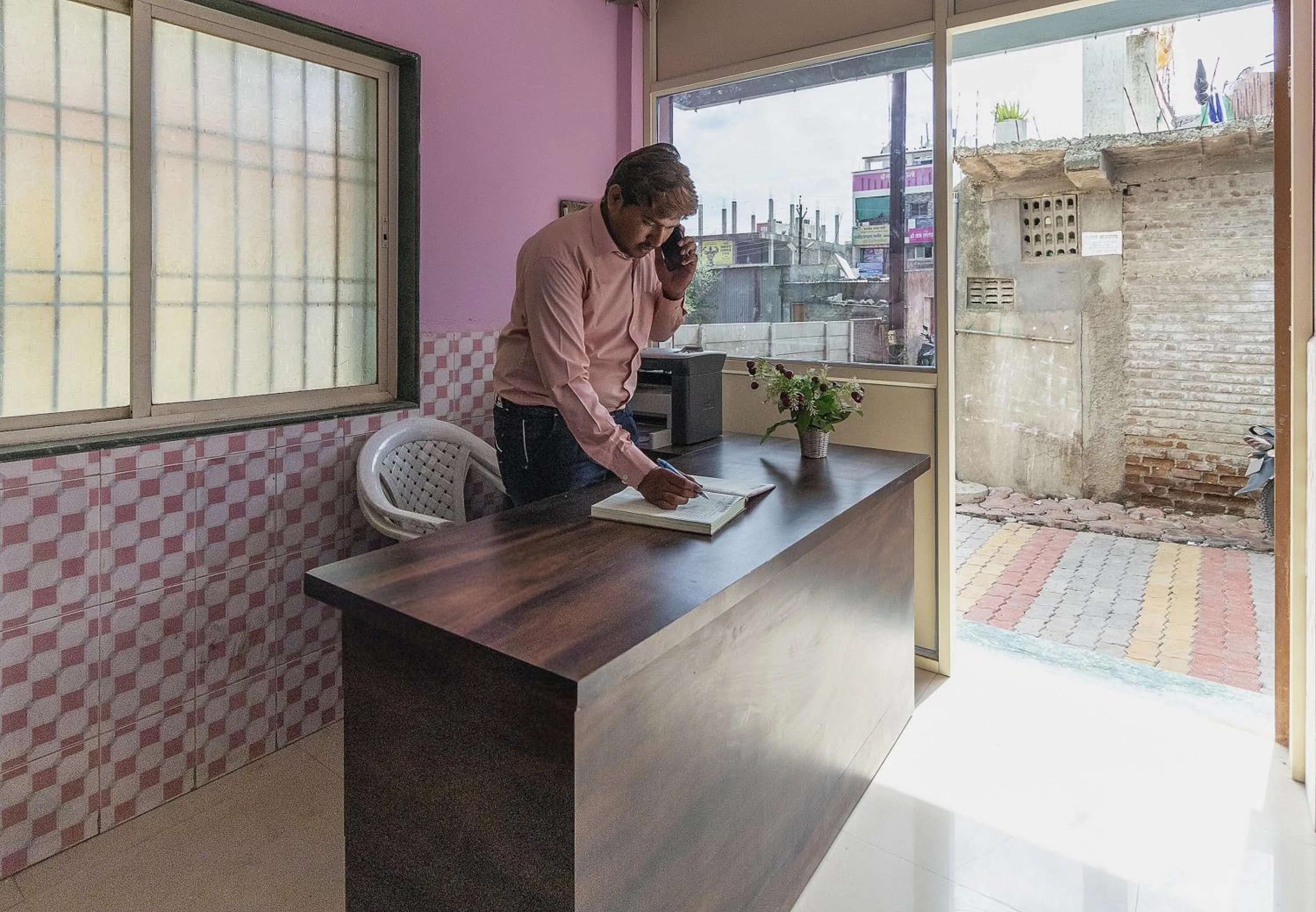 Lobby or reception in SPOT ON Shree Gajanan