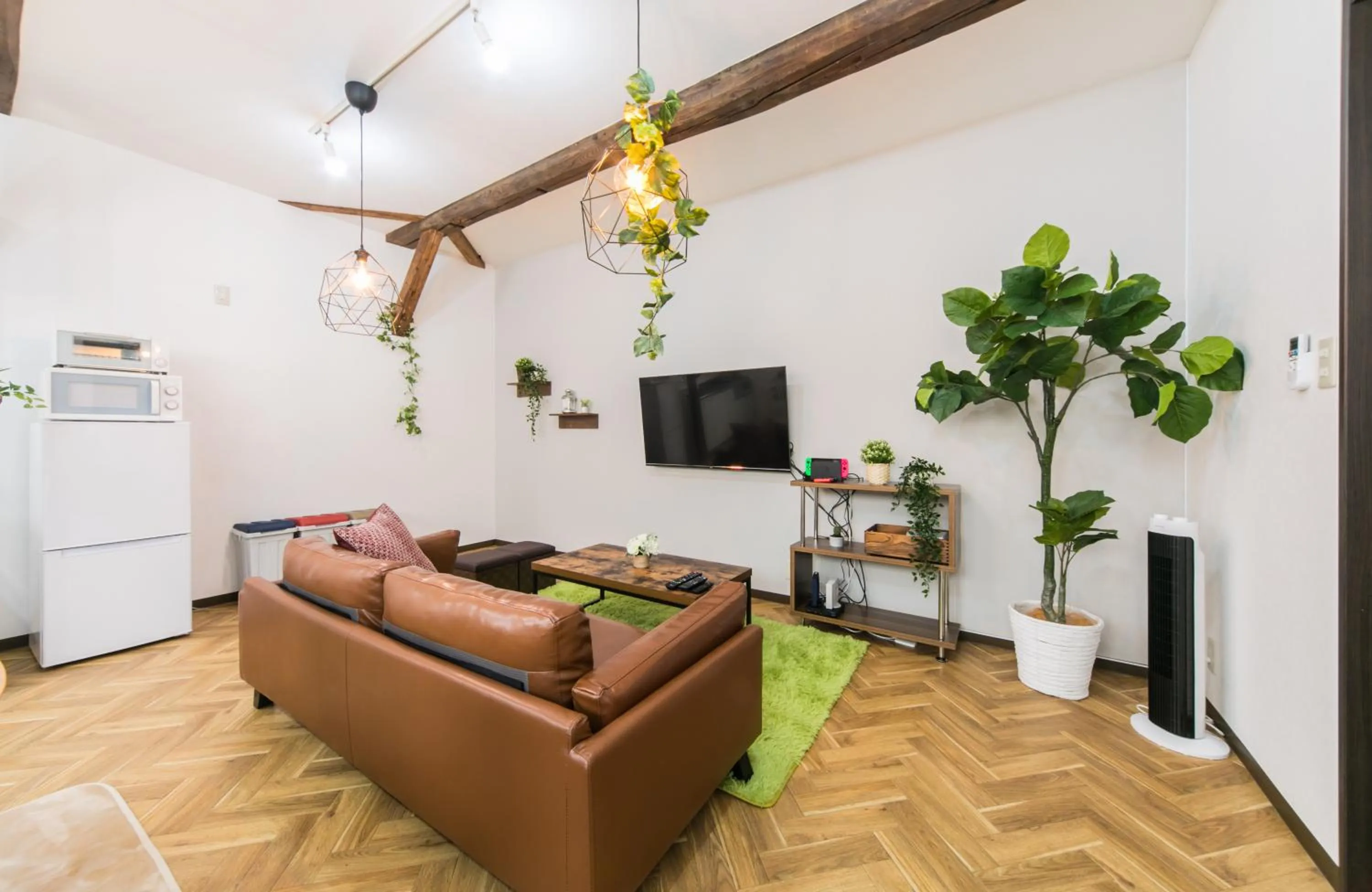 Living room in Nao's House USJ 一軒家貸切