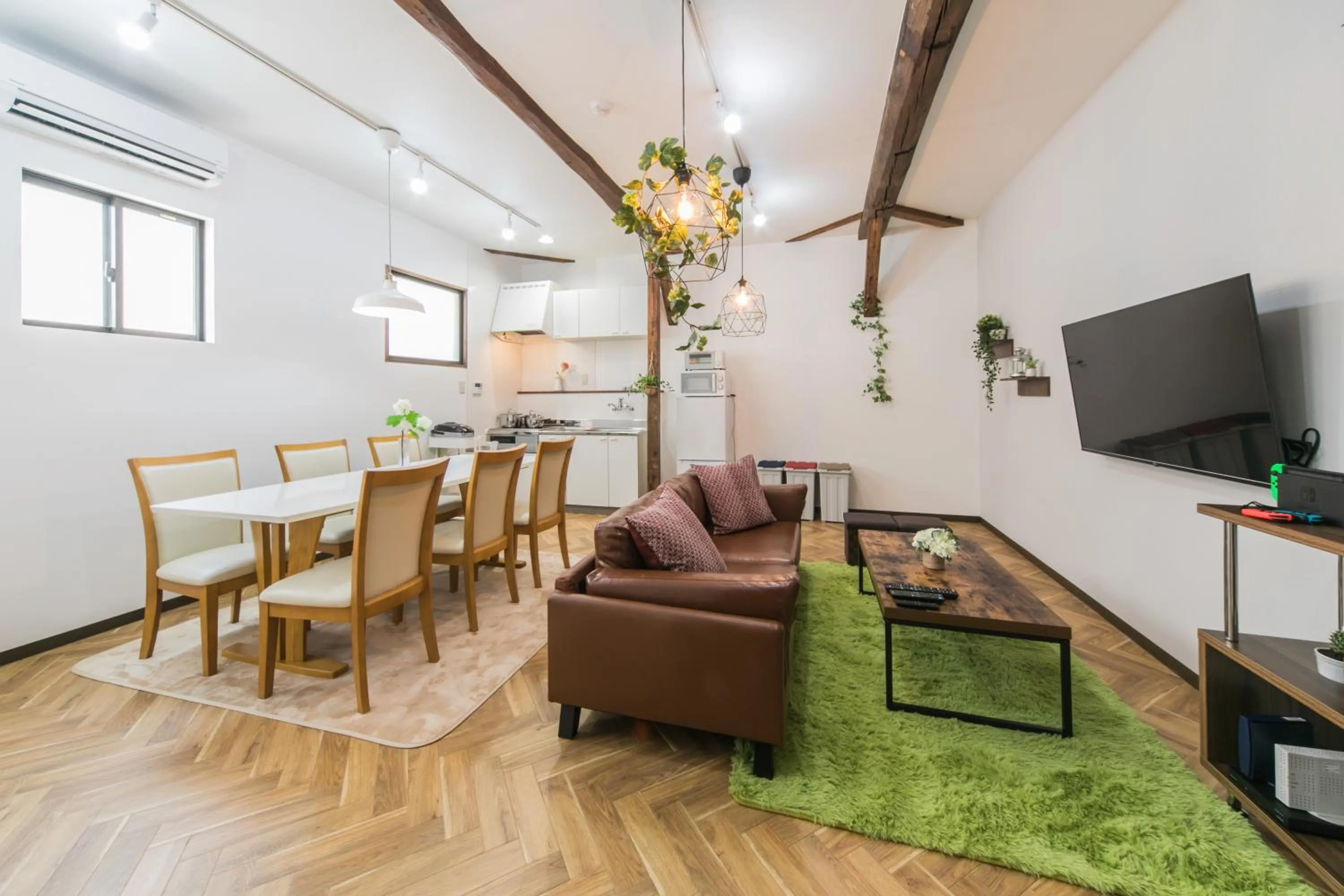 Living room in Nao's House USJ 一軒家貸切