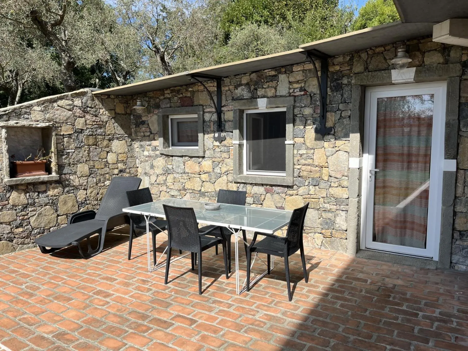 Patio in B&B Alla Fortezza