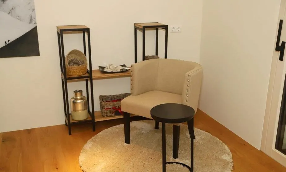 Seating area in Das Stadthouse