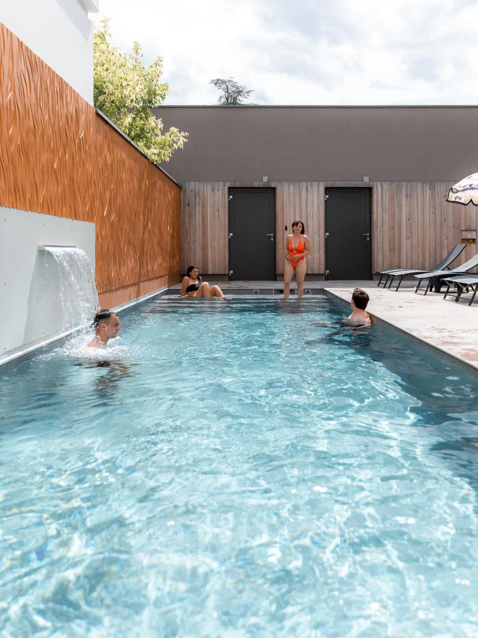 Swimming pool in Brit Hotel, Spa & Restaurant - Colmar Est