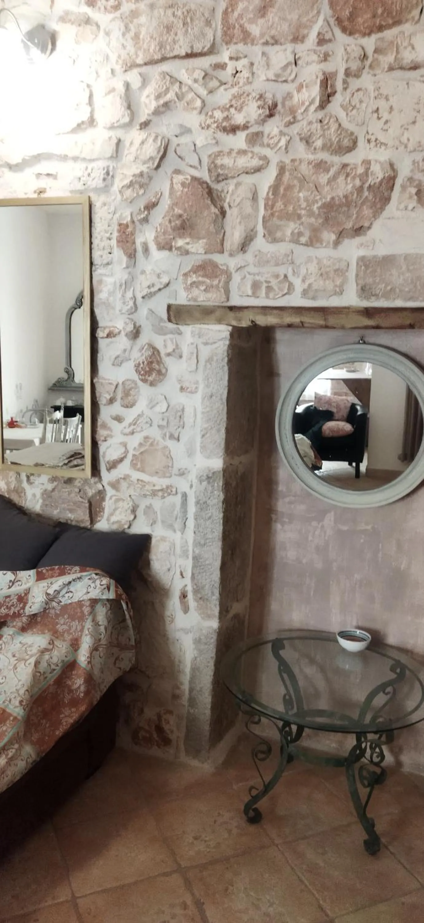 Decorative detail in Dimora delle Badesse