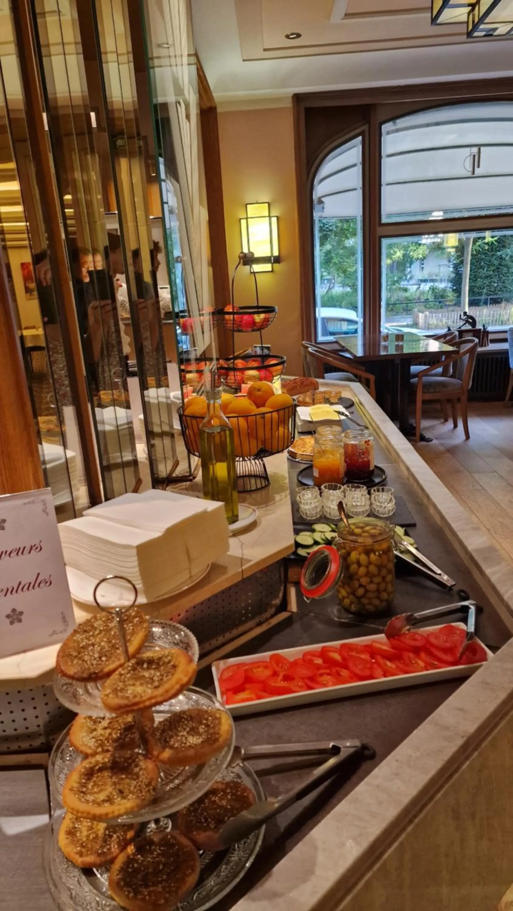 Buffet breakfast in Hotel Du Parc - Mulhouse Centre