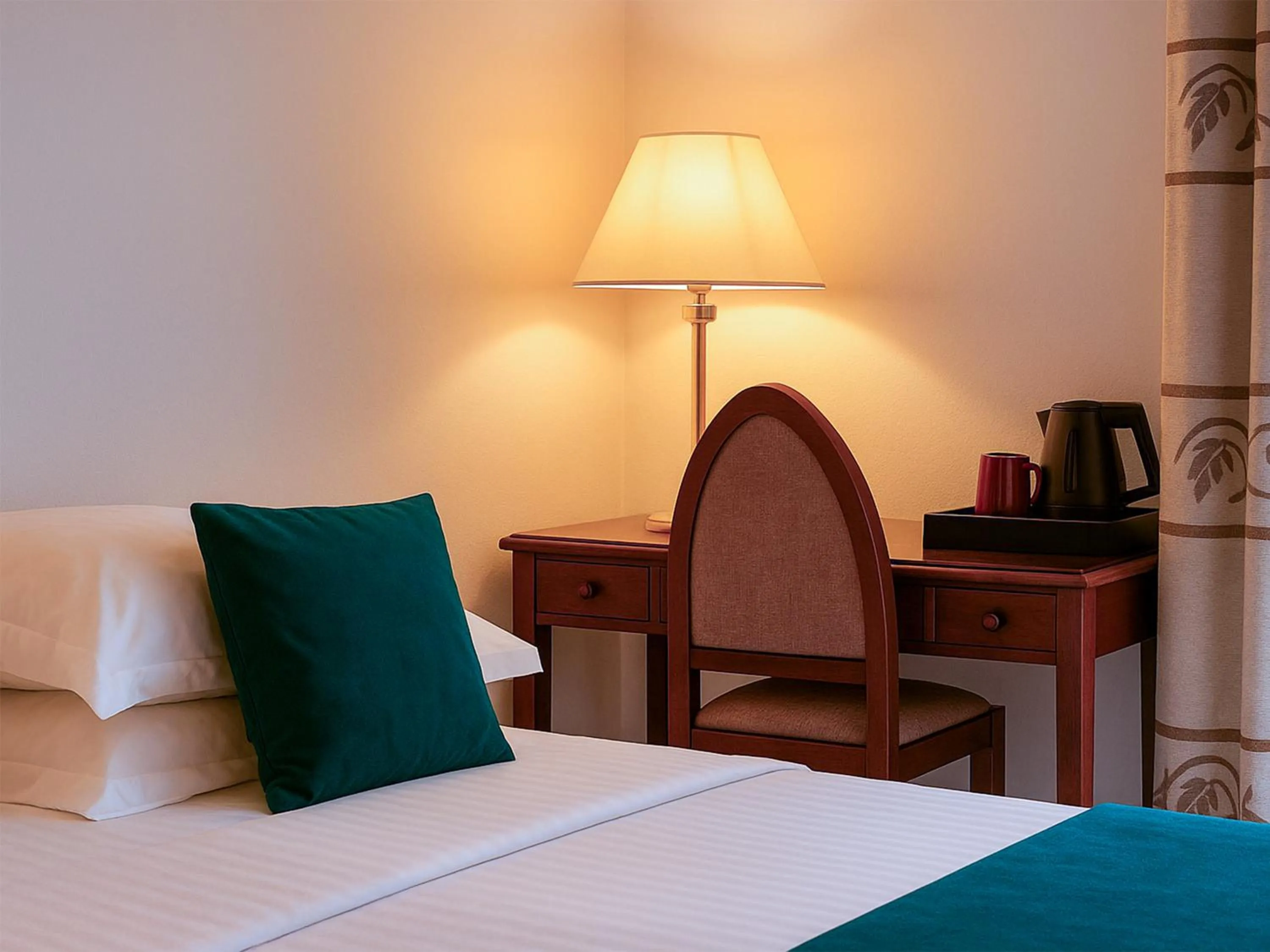 Coffee/tea facilities, Bed in Hotel Du Parc - Mulhouse Centre