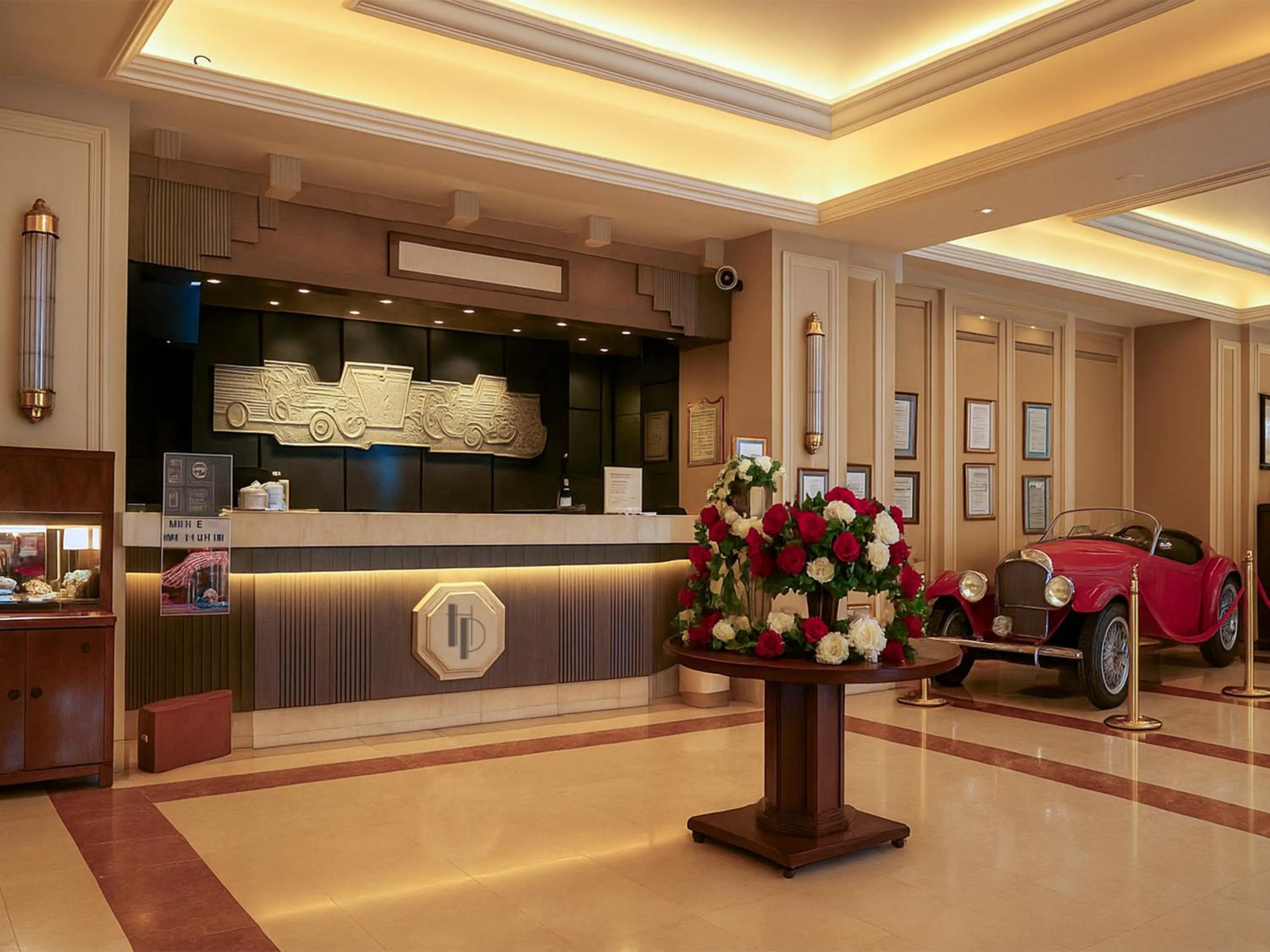 Lobby or reception in Hotel Du Parc - Mulhouse Centre