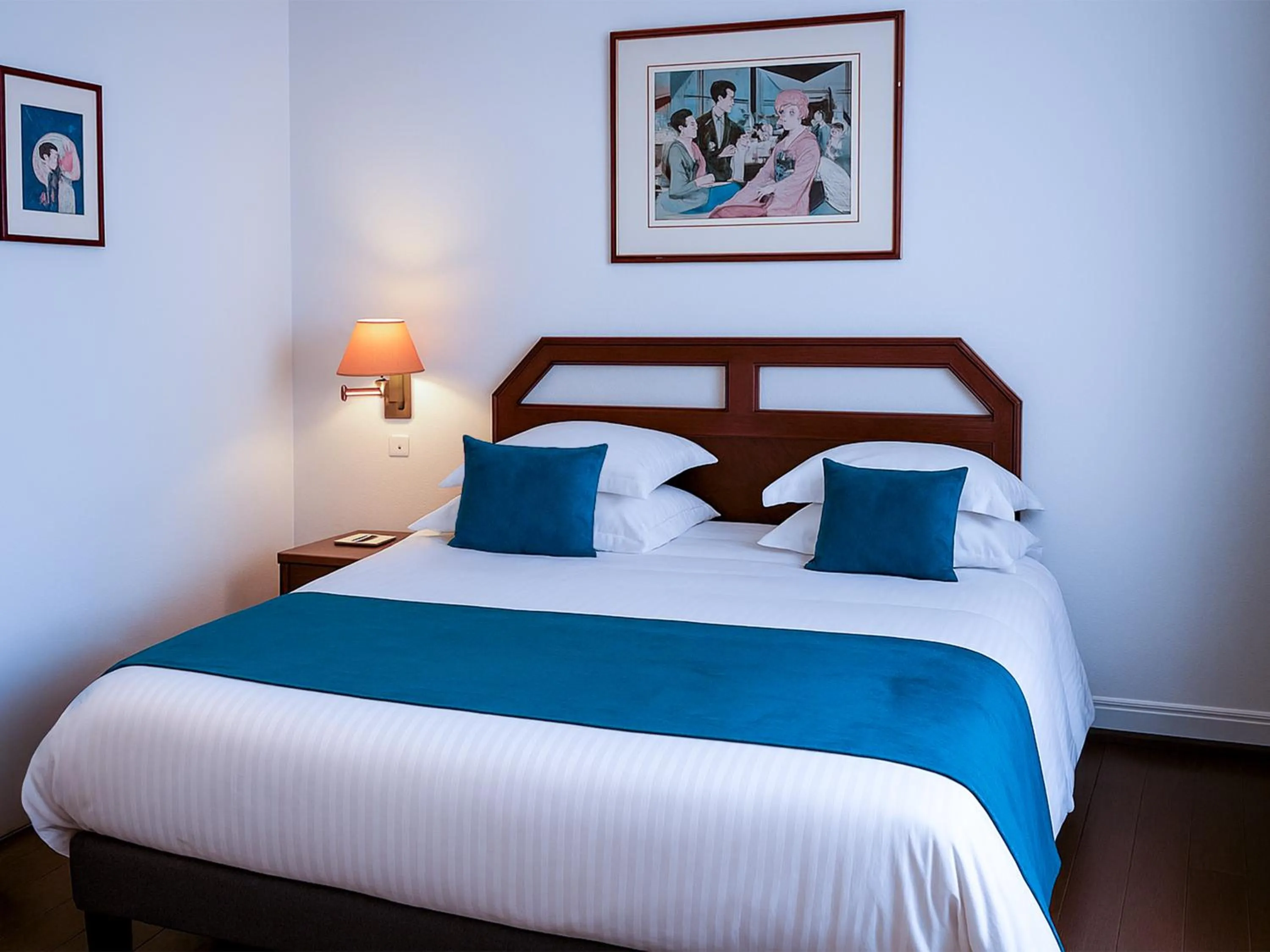 Bedroom, Bed in Hotel Du Parc - Mulhouse Centre