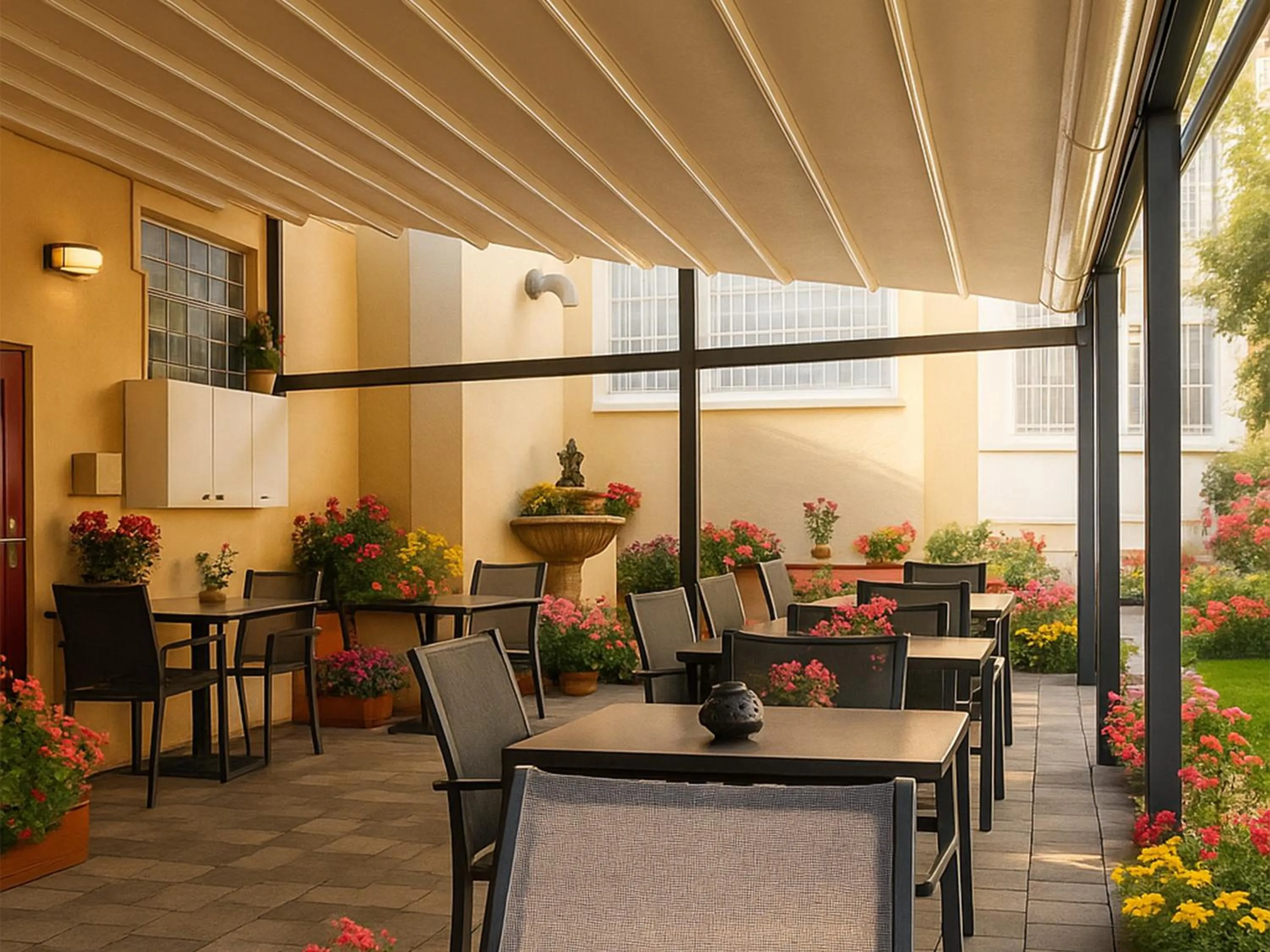 Garden in Hotel Du Parc - Mulhouse Centre