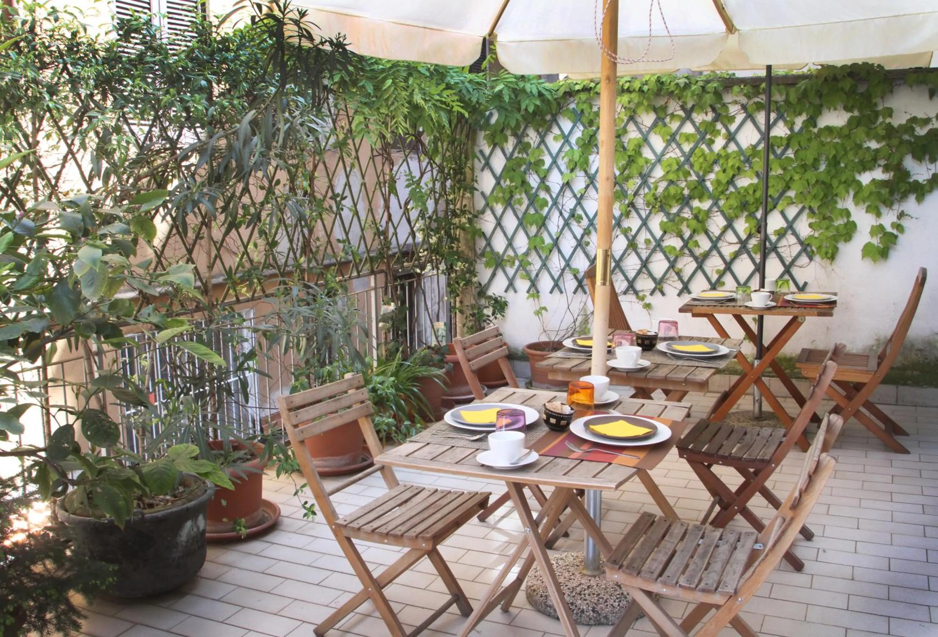 Balcony/Terrace in B&B Ponte Manin