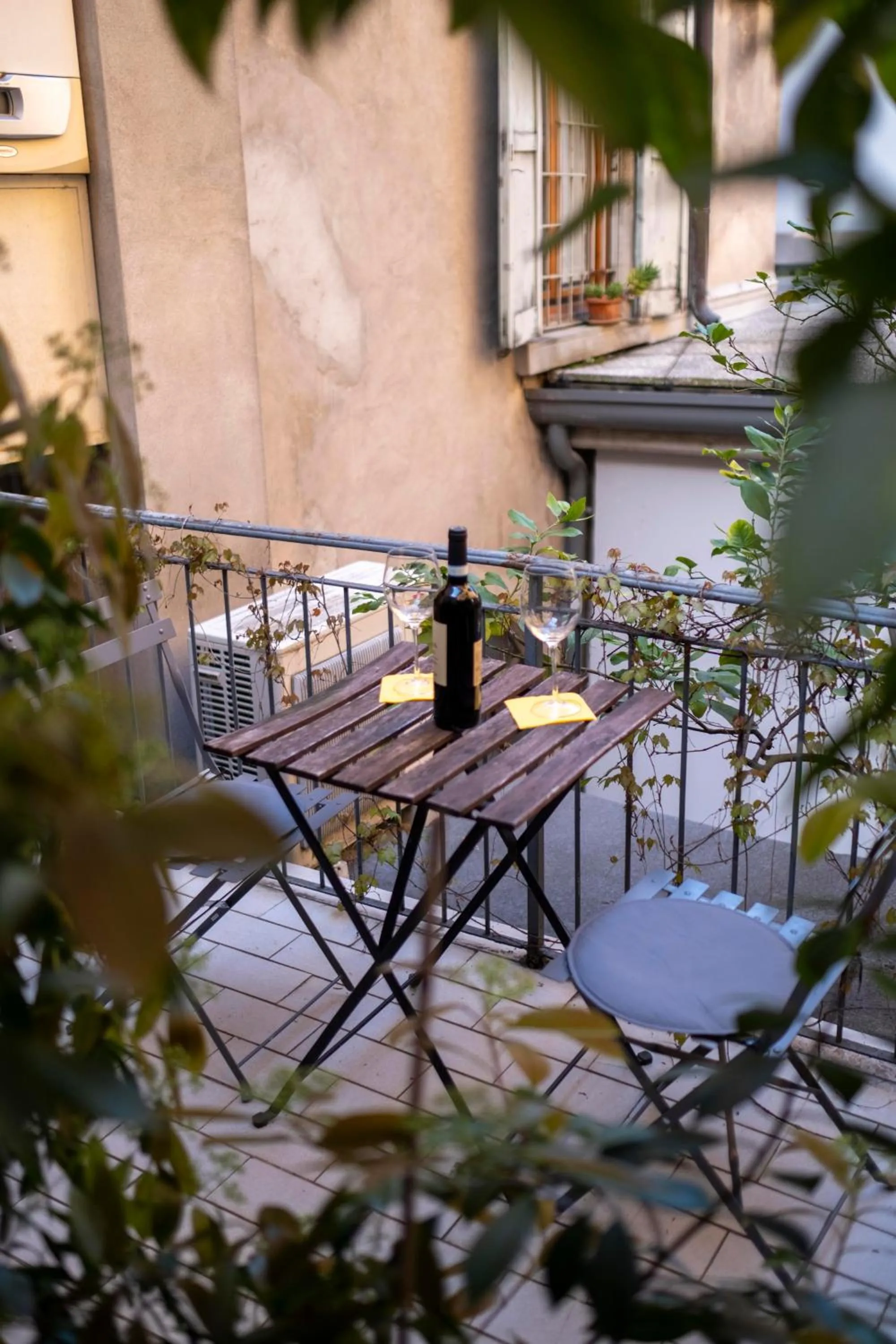 Balcony/Terrace in B&B Ponte Manin