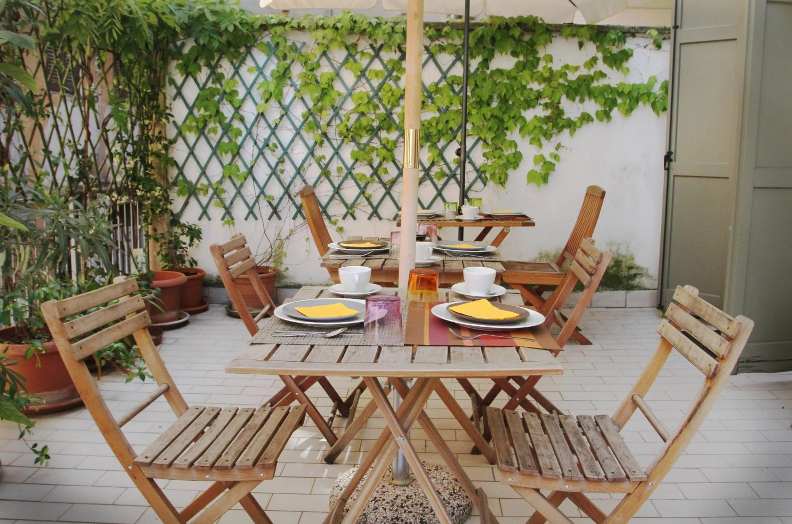 Balcony/Terrace in B&B Ponte Manin