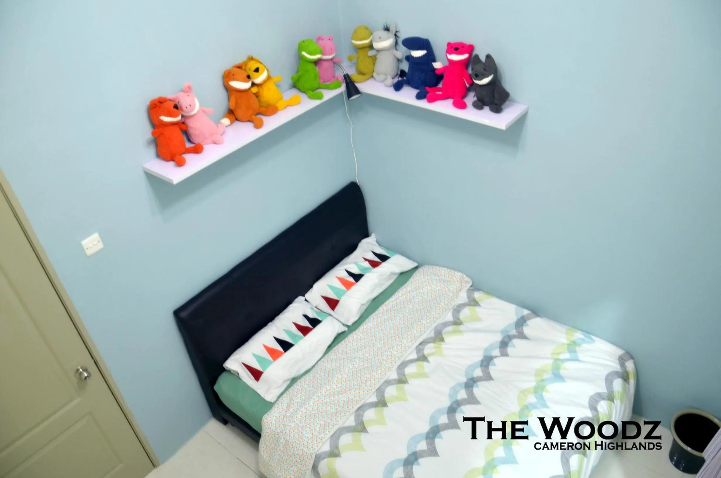 Bedroom, Bed in The Woodz Homestay - 2 Storey Landed House