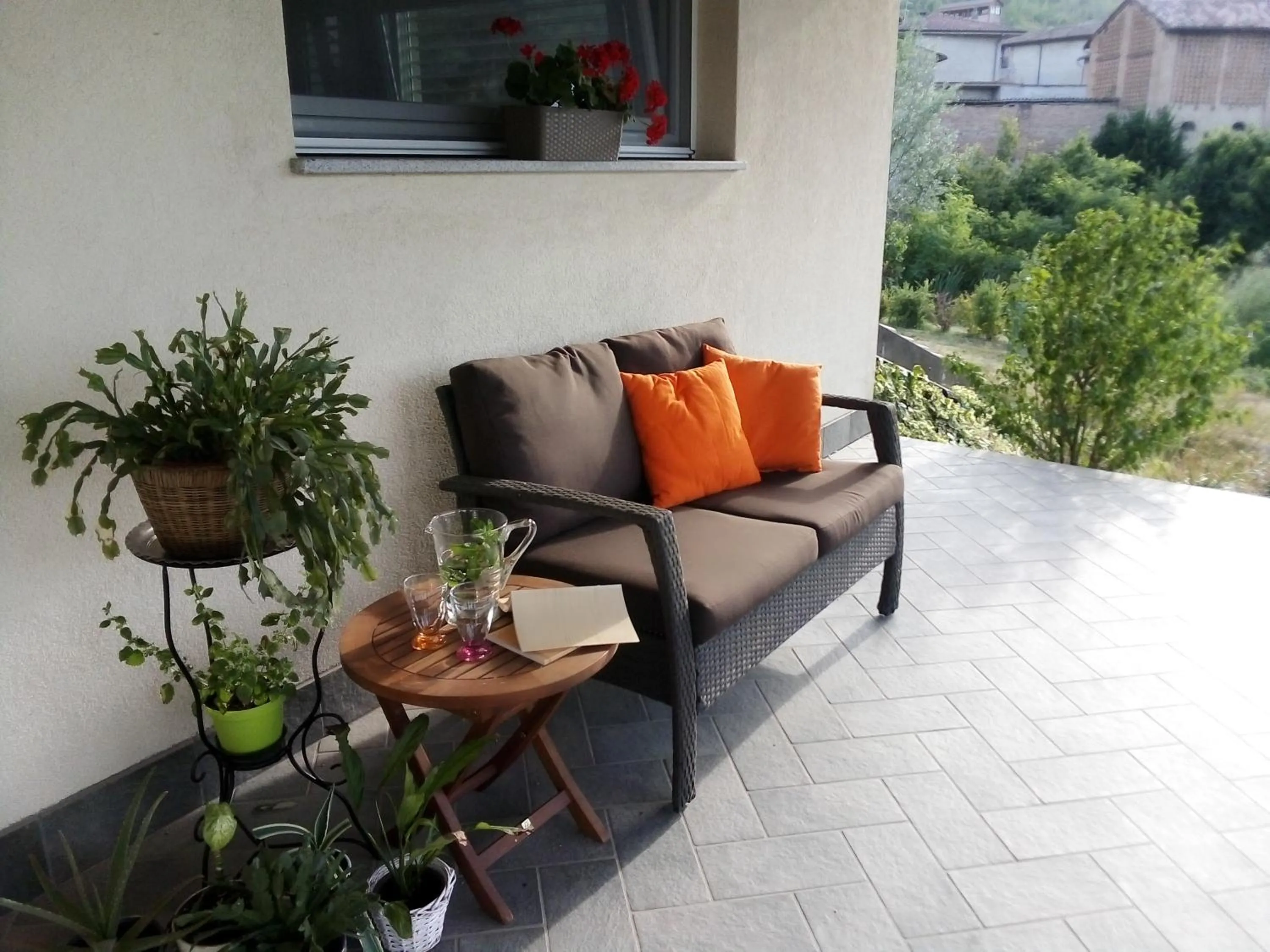 Patio in Timo e Rosmarino