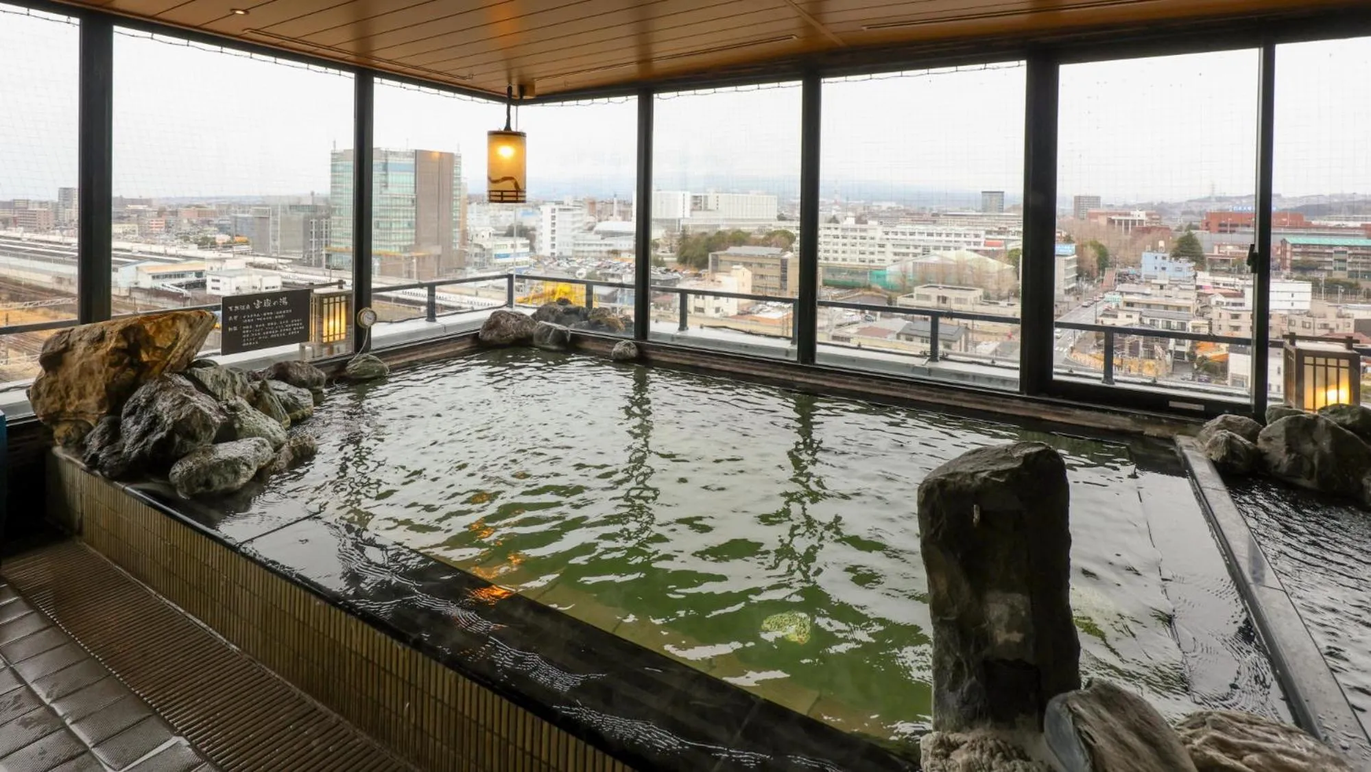 Hot Spring Bath in Dormy Inn Mishima