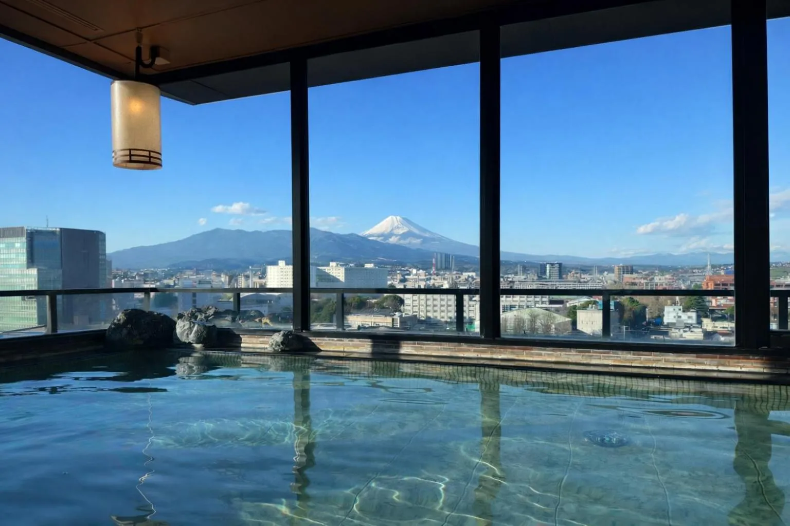 Hot Spring Bath in Dormy Inn Mishima
