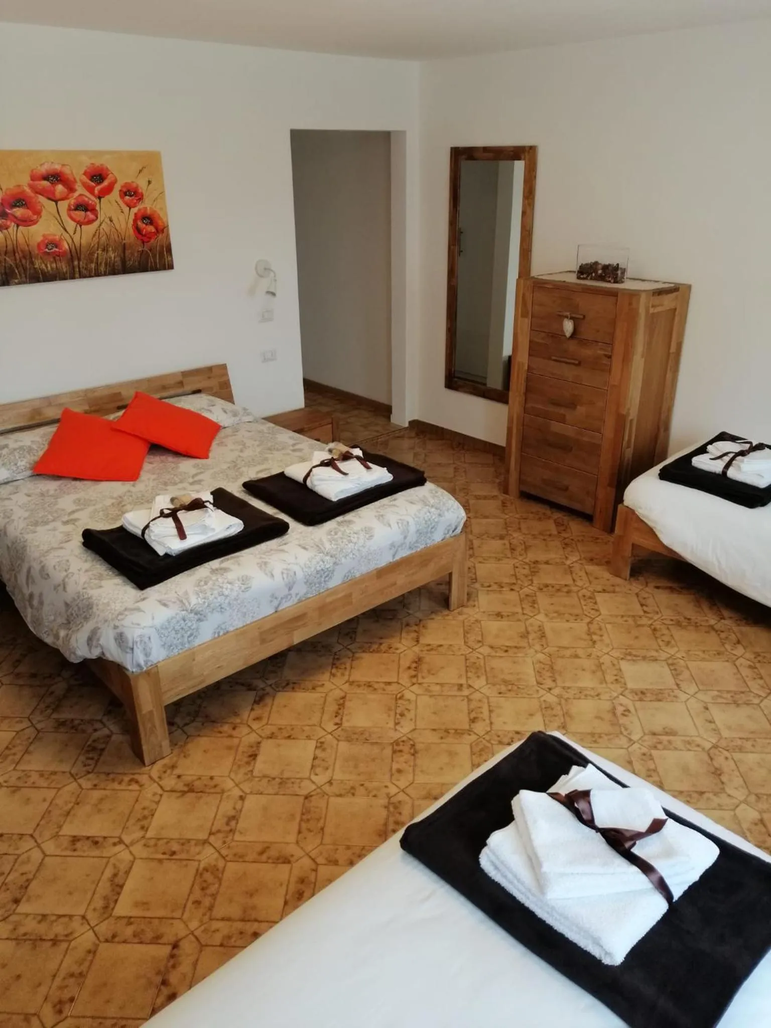 Bed in B&B La casa di Loretta