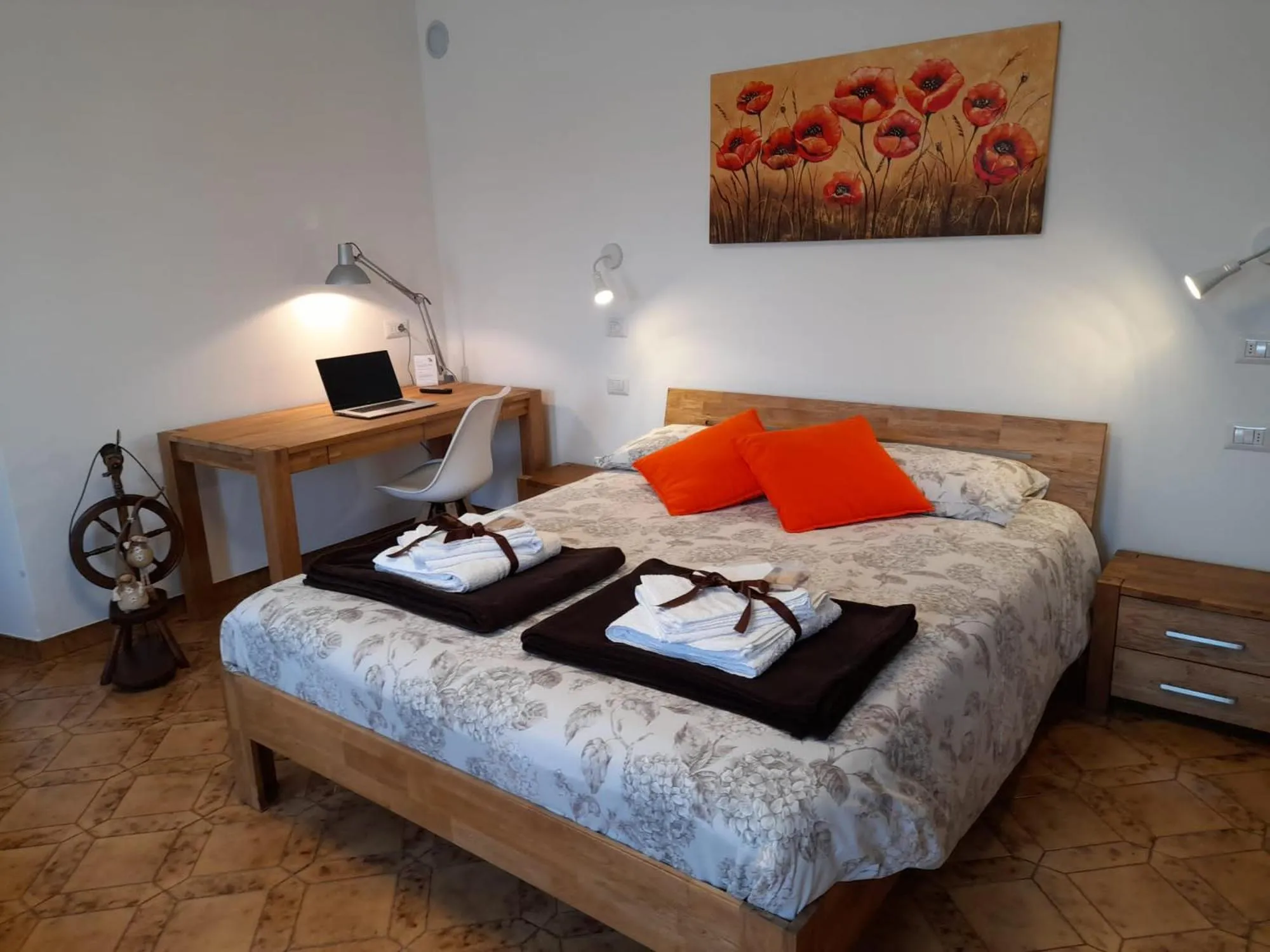 Bed in B&B La casa di Loretta