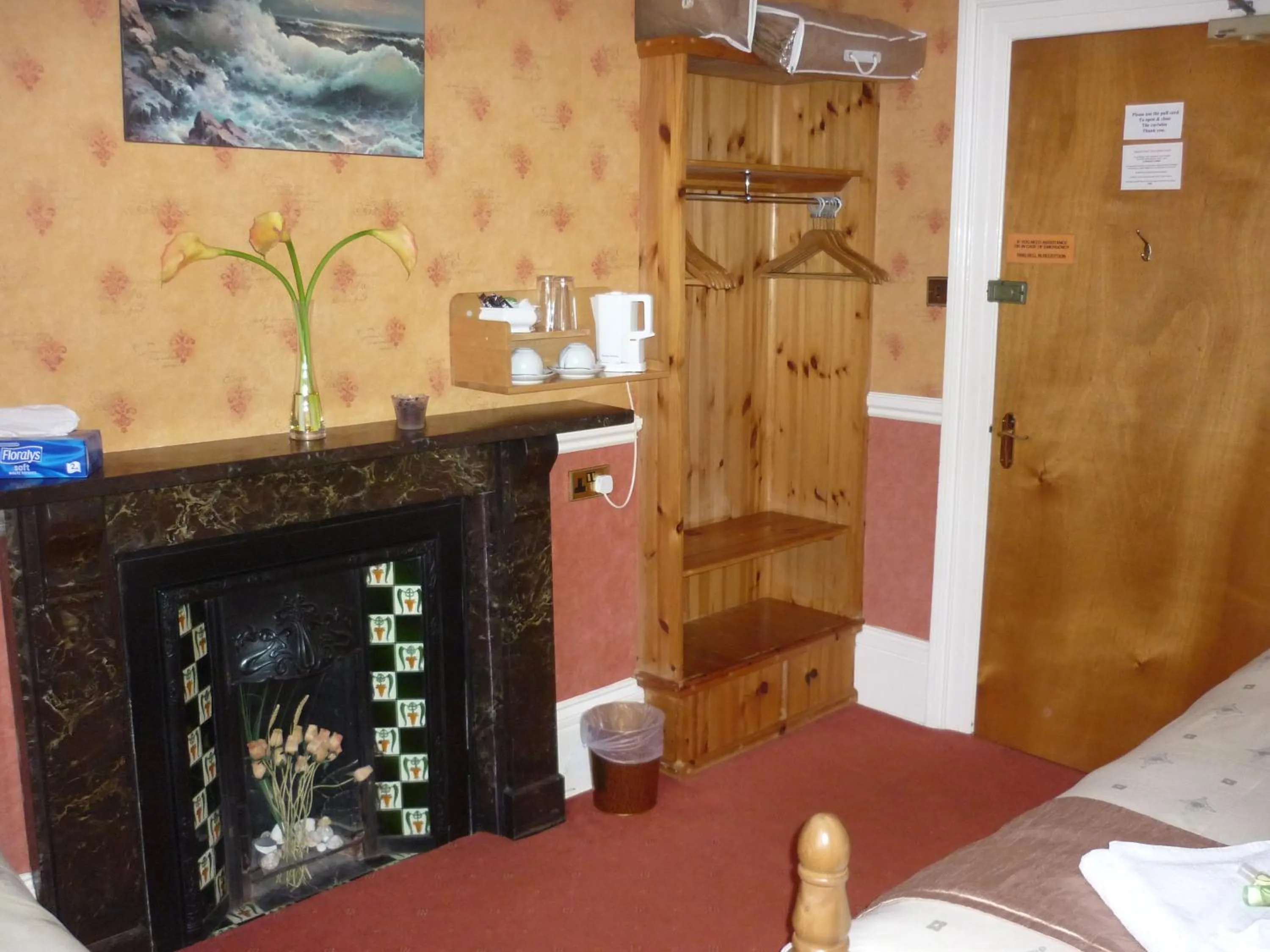 Decorative detail, Bed in Ashwood Grange
