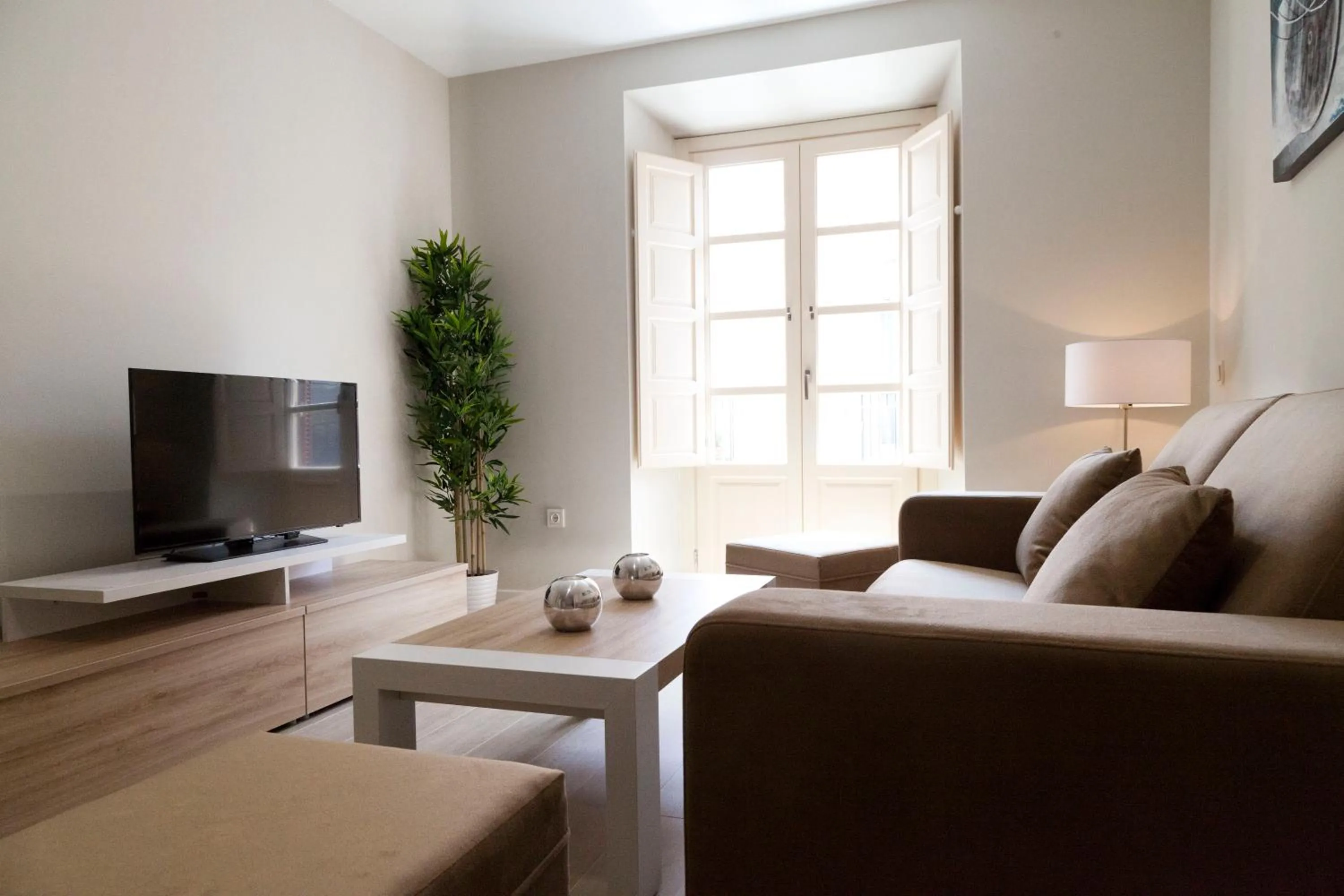 Living room in Apartamentos Pinar Malaga Centro