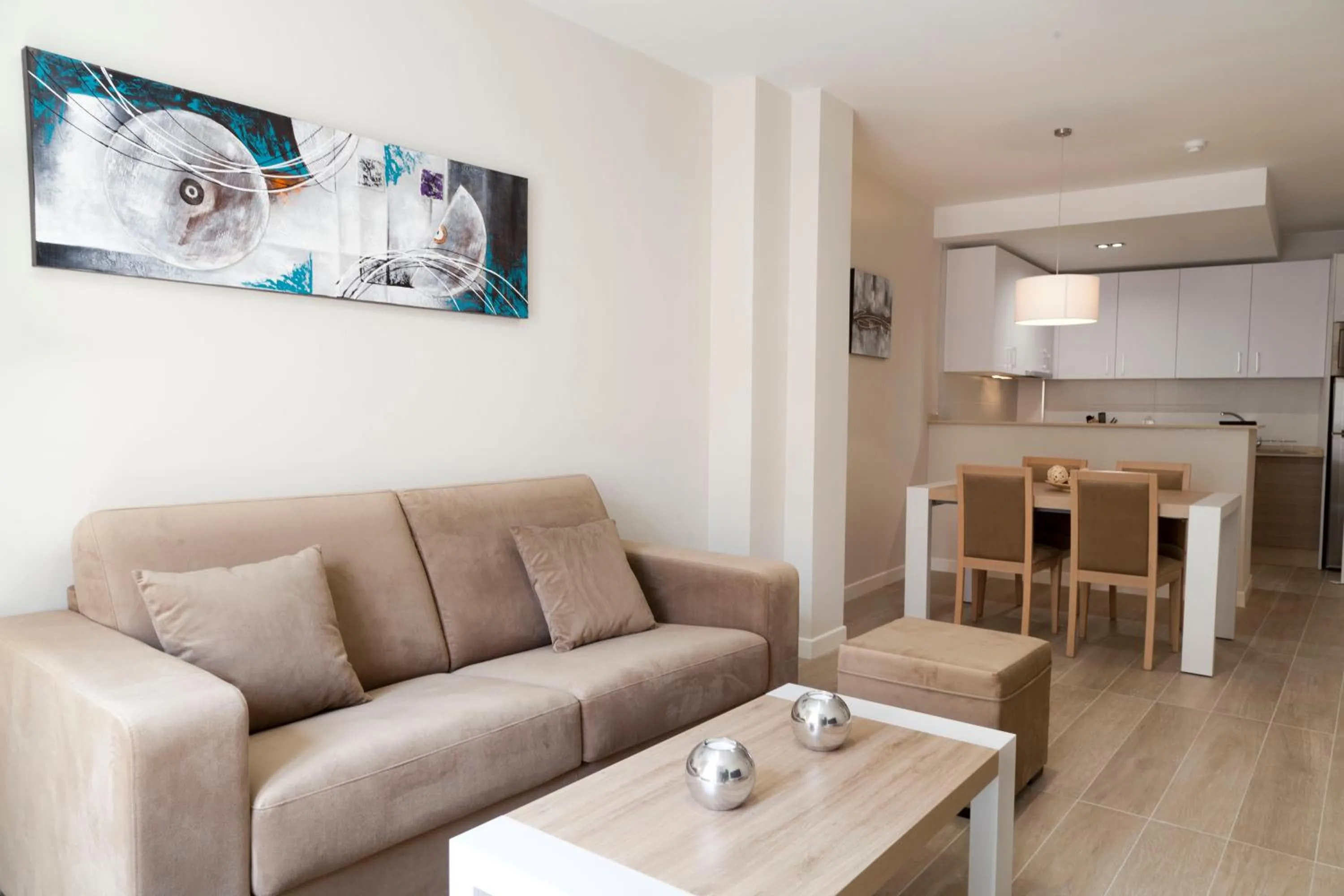 Living room in Apartamentos Pinar Malaga Centro