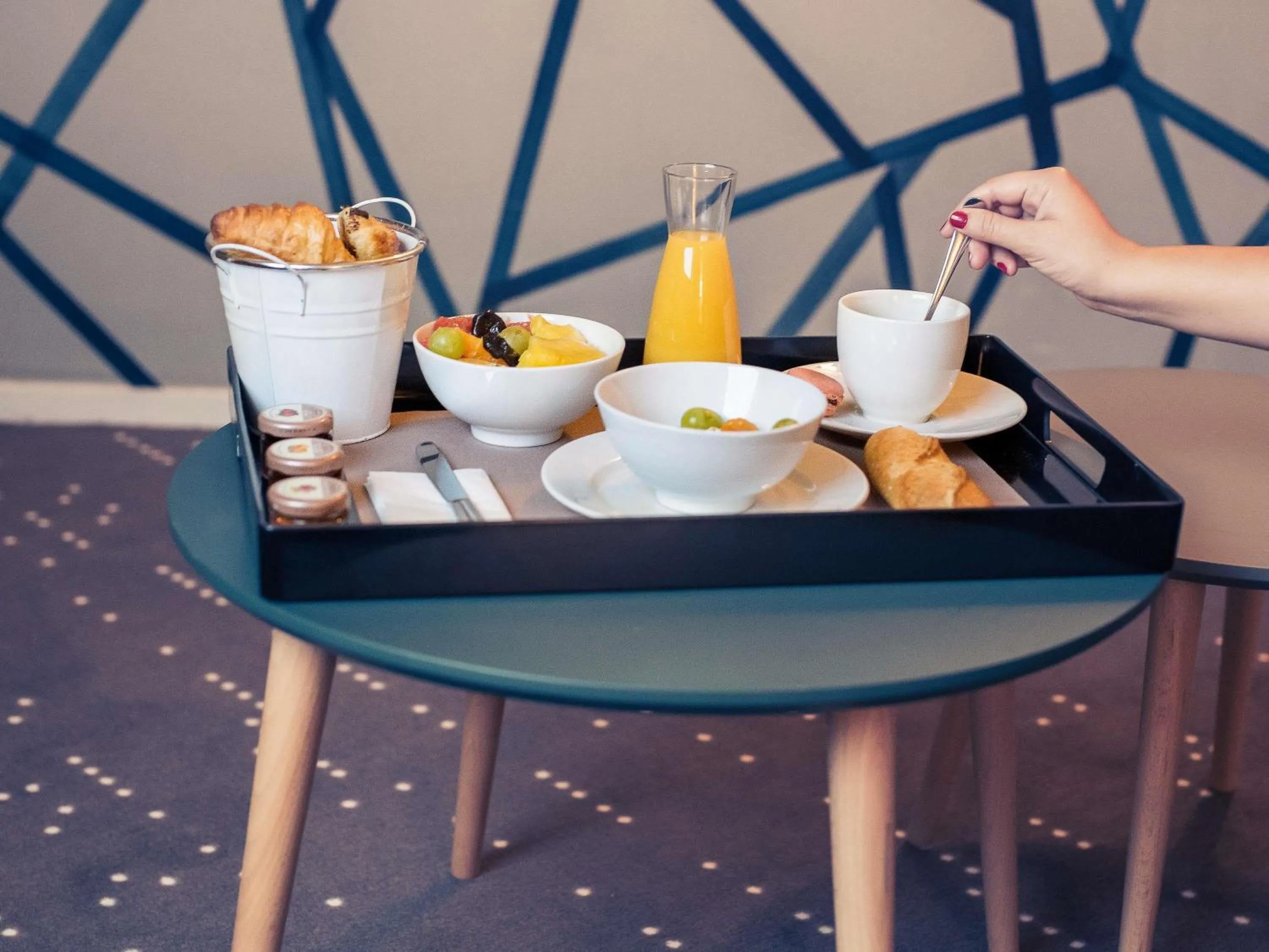 Breakfast in Mercure Poitiers Site du Futuroscope