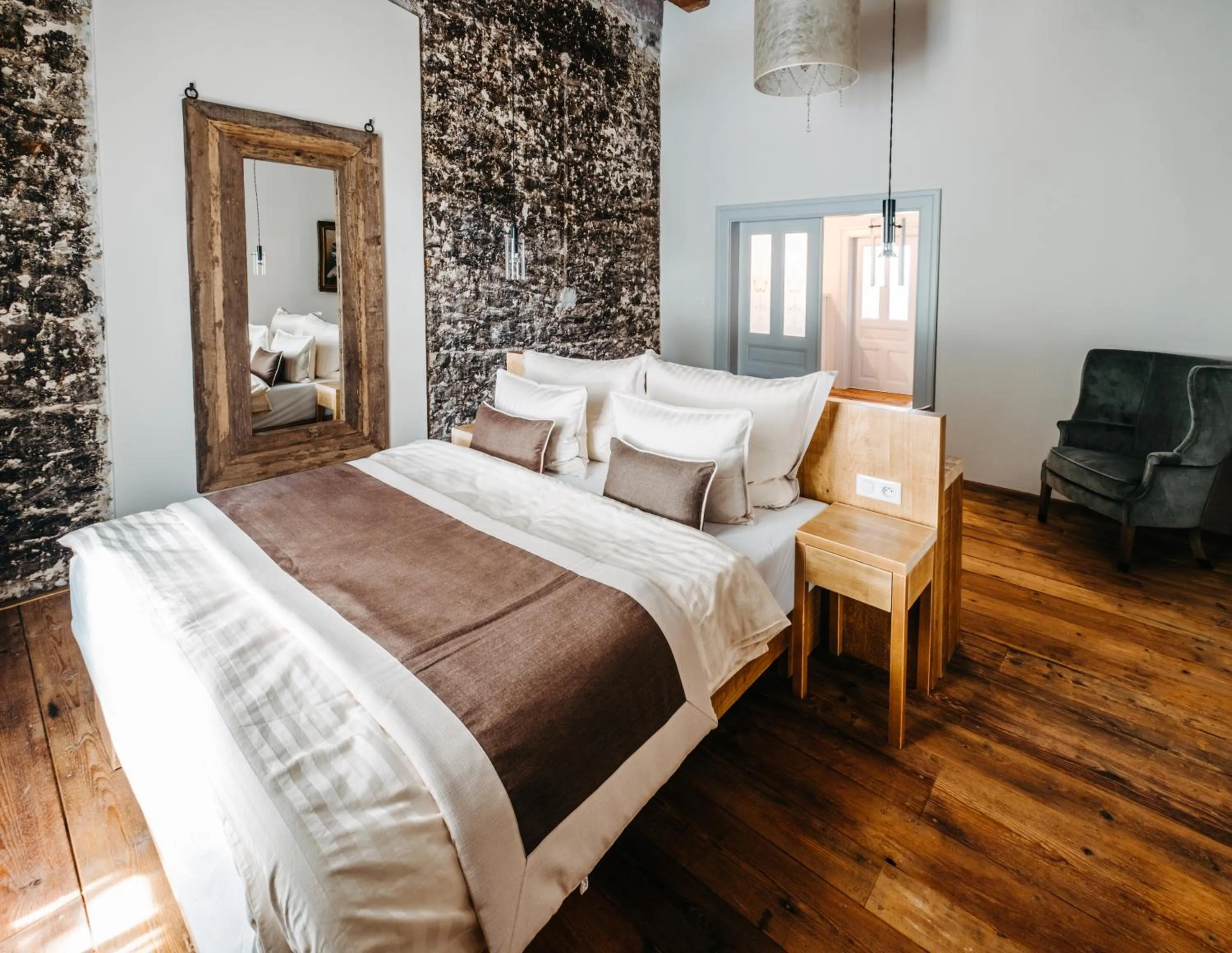 Bed in Boutique hotel Corso