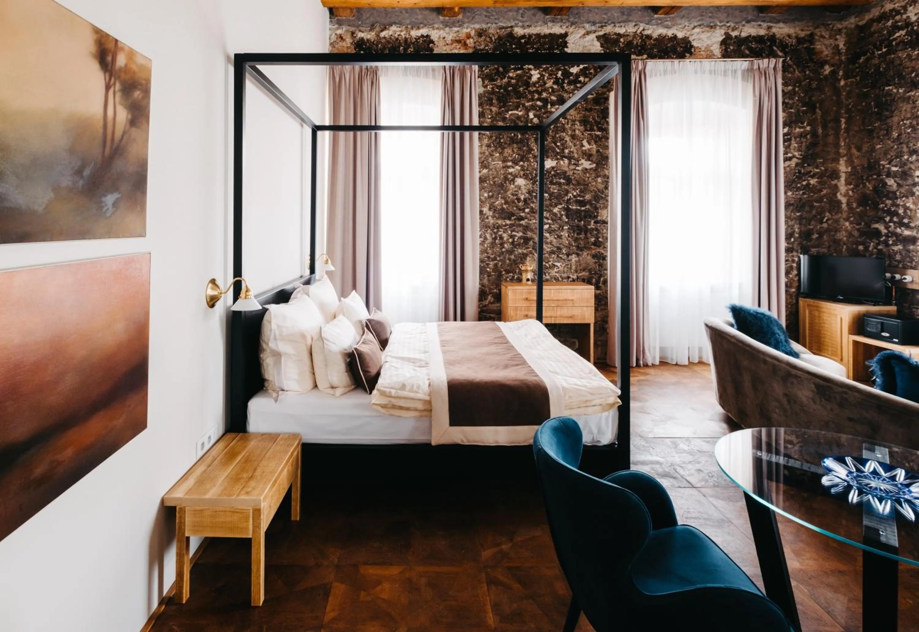 Bed in Boutique hotel Corso