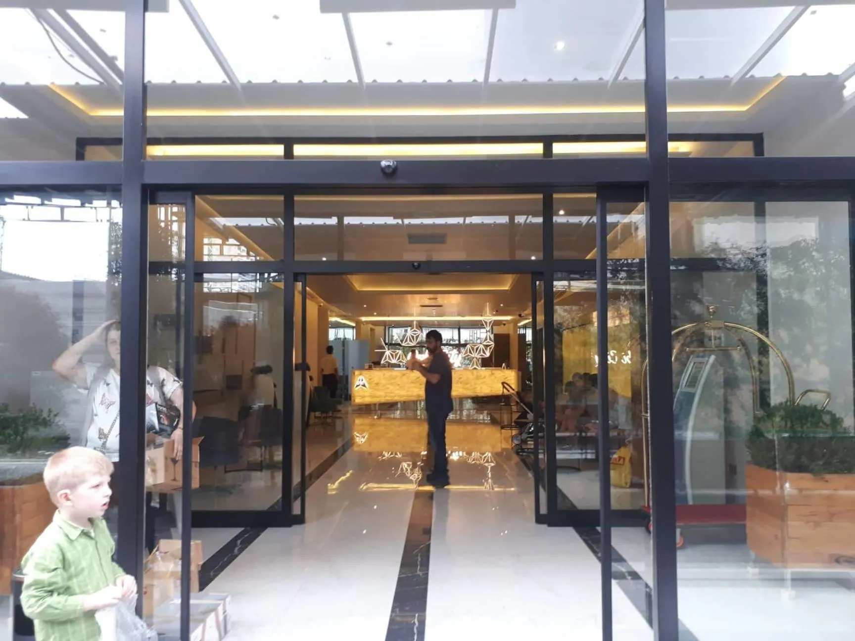 Facade/entrance in Hotel Orbi city