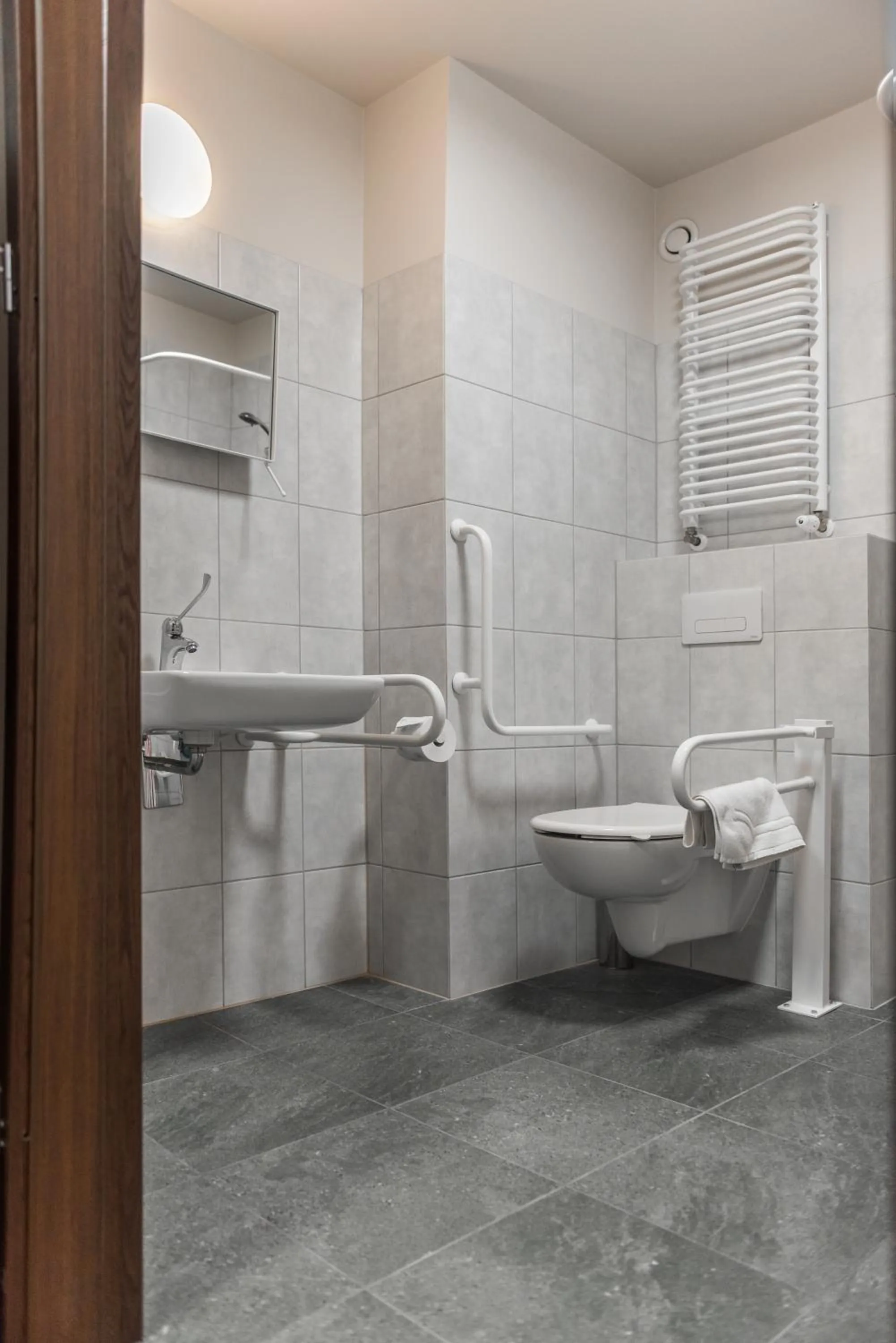 Bathroom in AirPark Balice