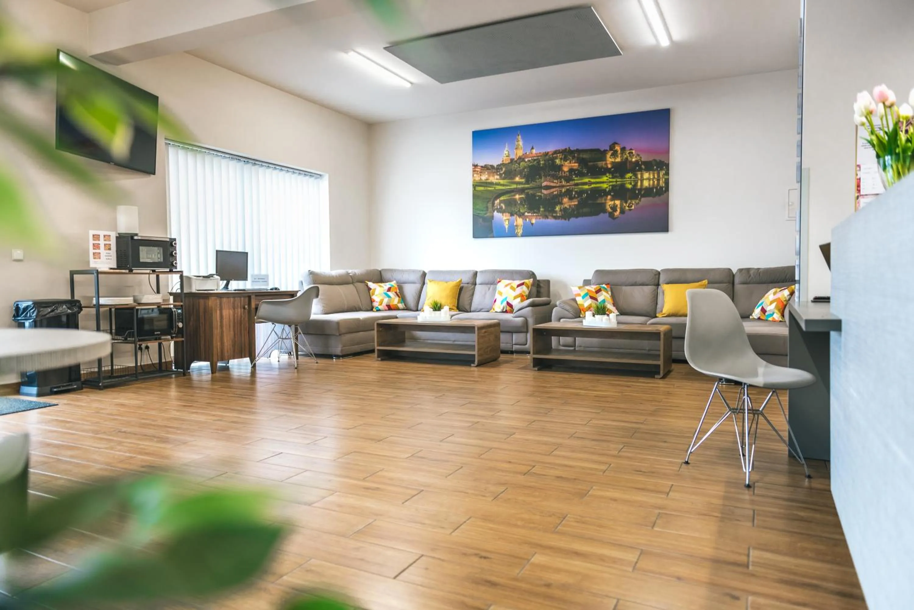 Lobby or reception in AirPark Balice